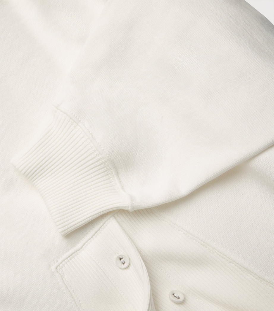 Collared Sweatshirt WHITE Image 5