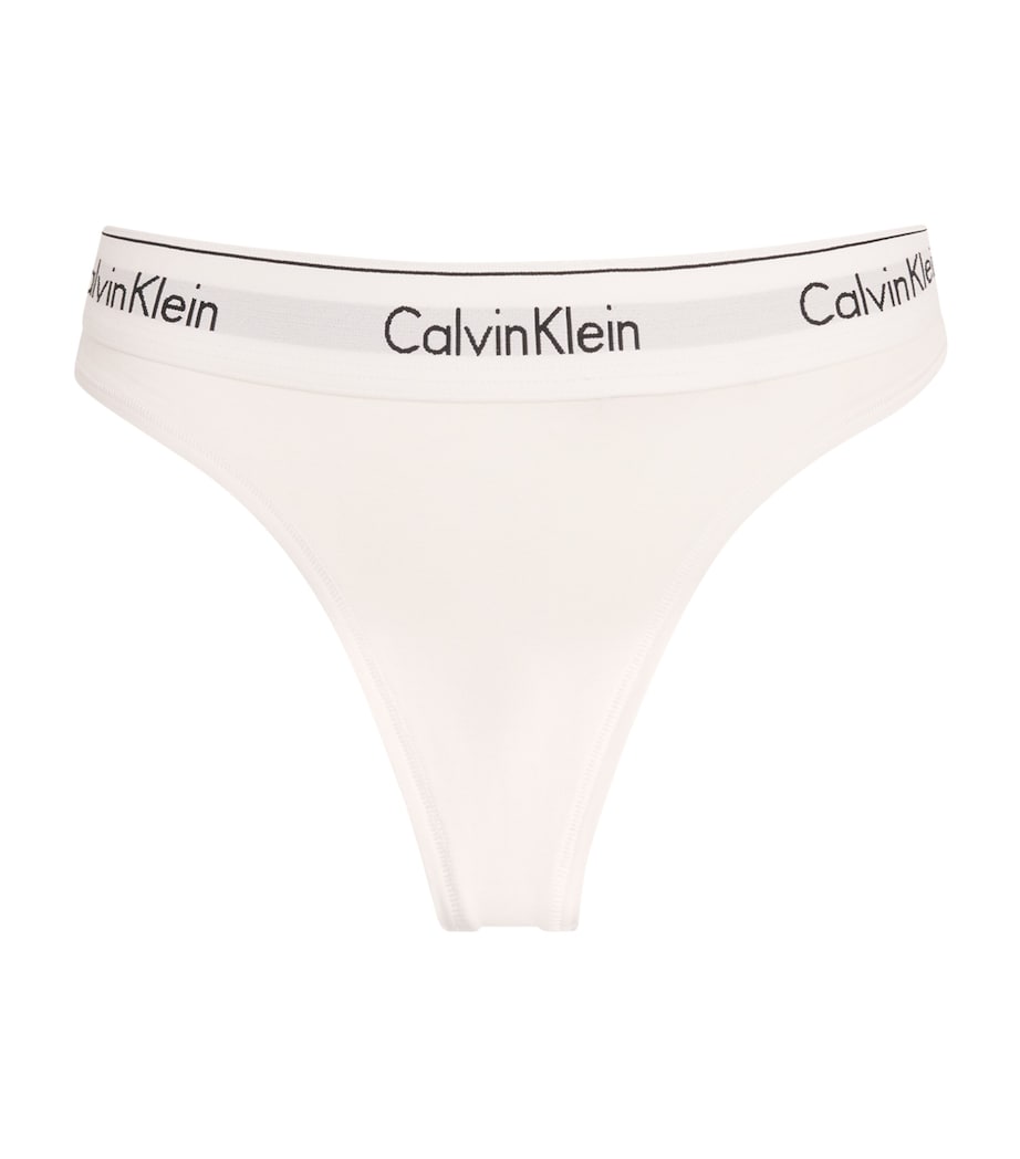 Logo Thong 100 WHITE Image 1