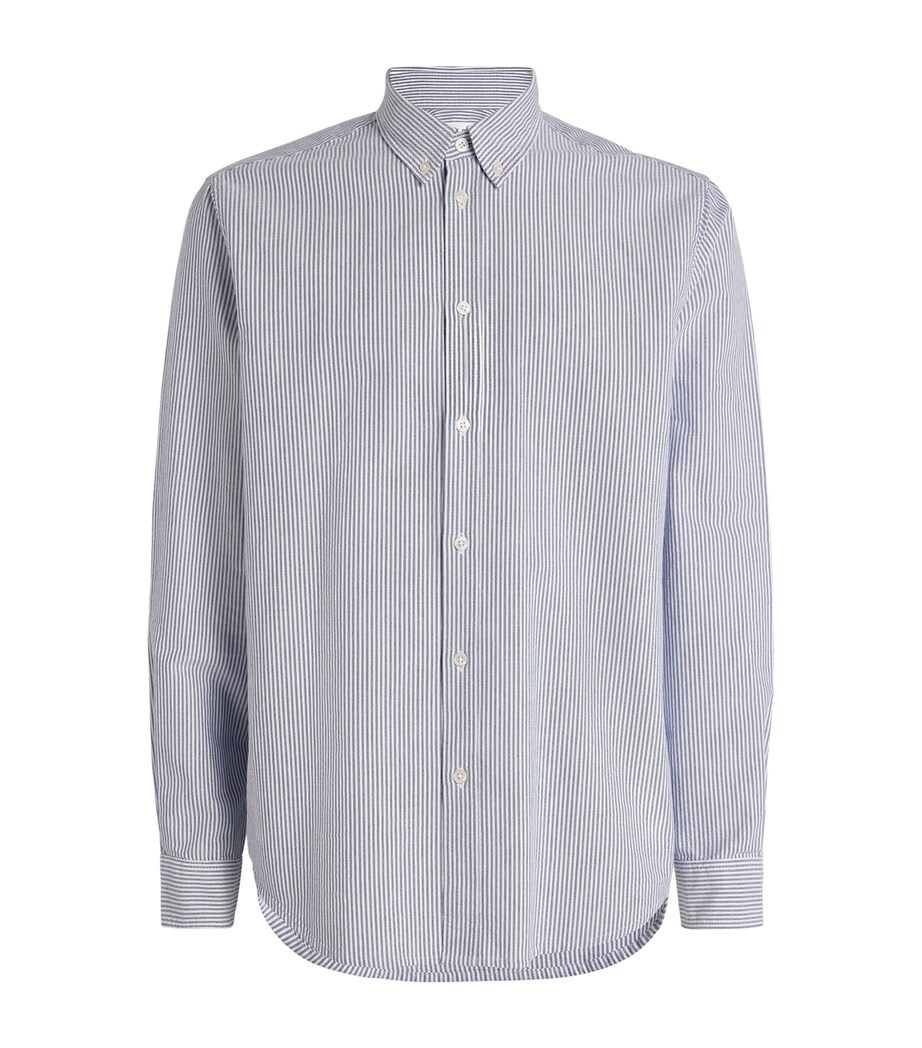 Cotton Pinstripe Saliam BX Shirt OXFORD NARROW ST Image 1