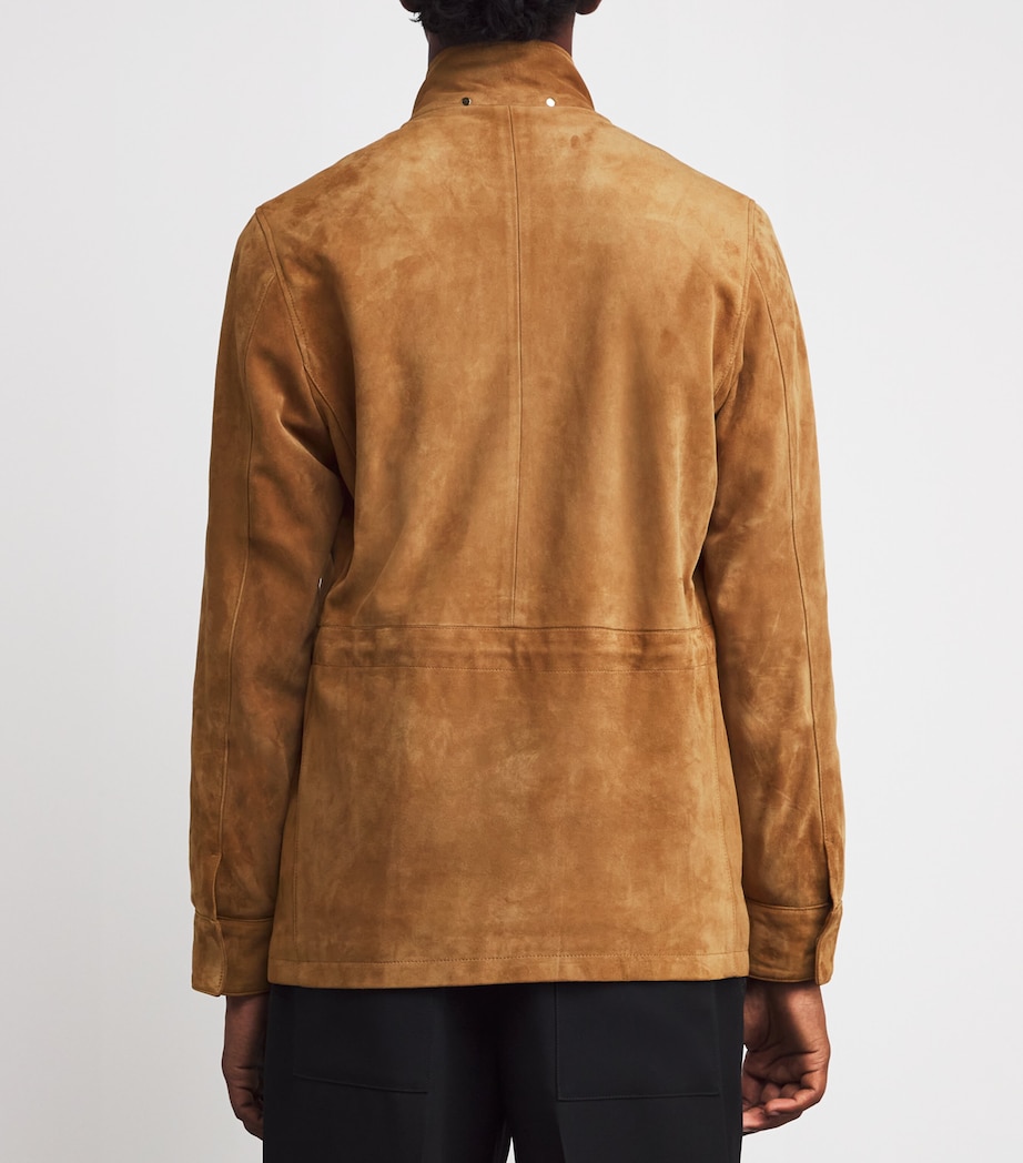 Suede Field Jacket 64A_CAMEL Image 4