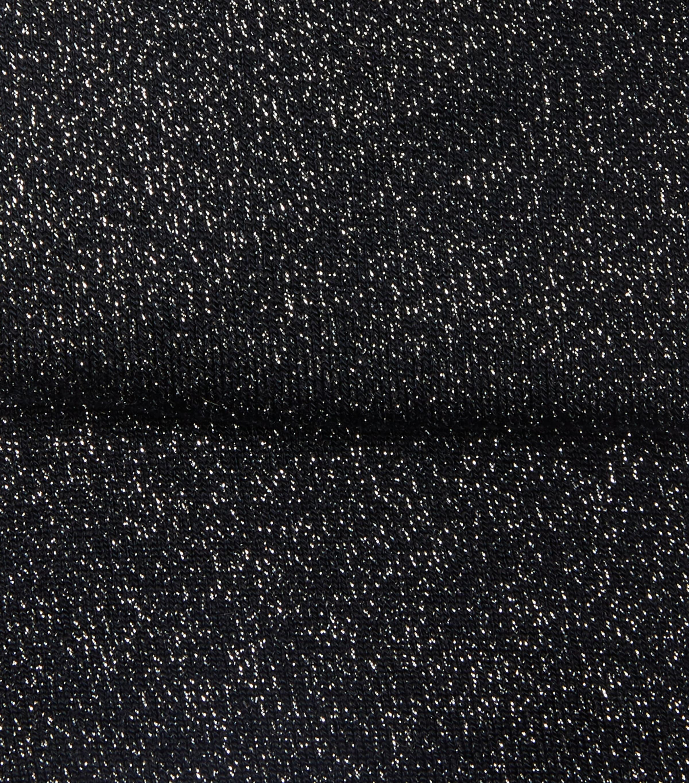 Falke Womens Shiny Socks Dark Navy Image 2