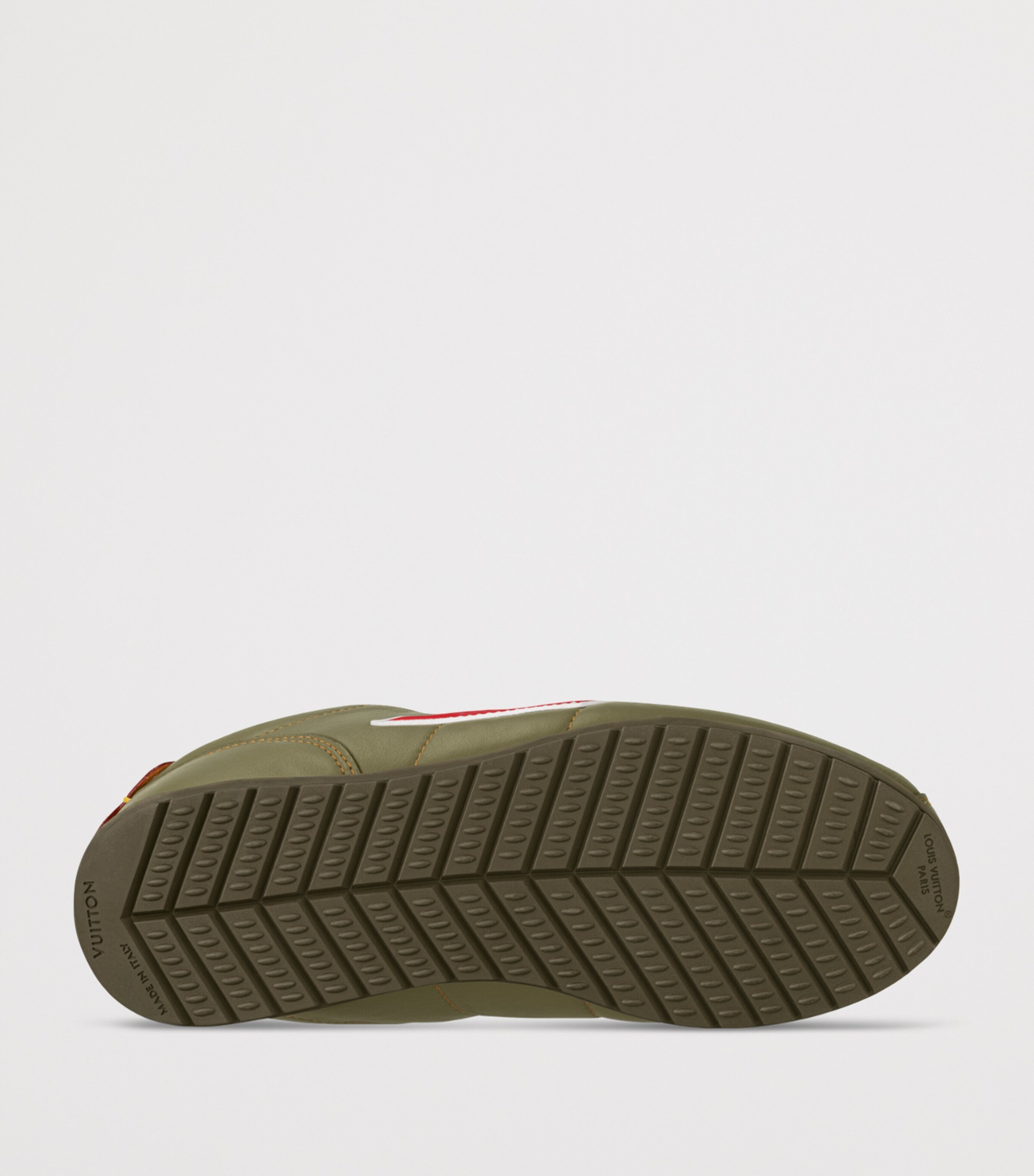 Leather Buttersoft Low-Top Sneakers KHAKI GREEN Image 8