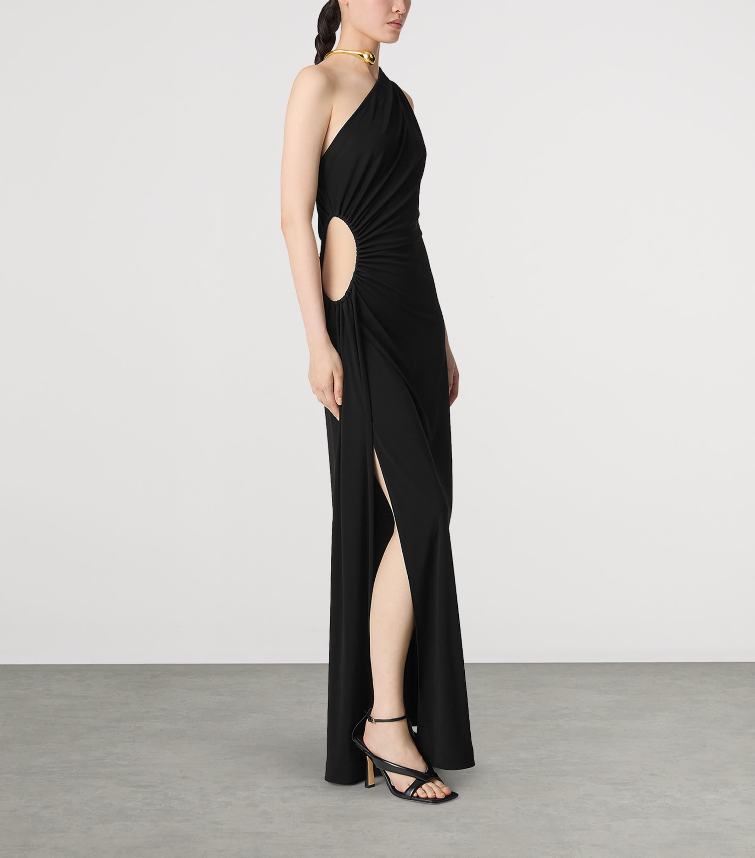 Calfskin Riva Heeled Sandals 90 1000 Image 2