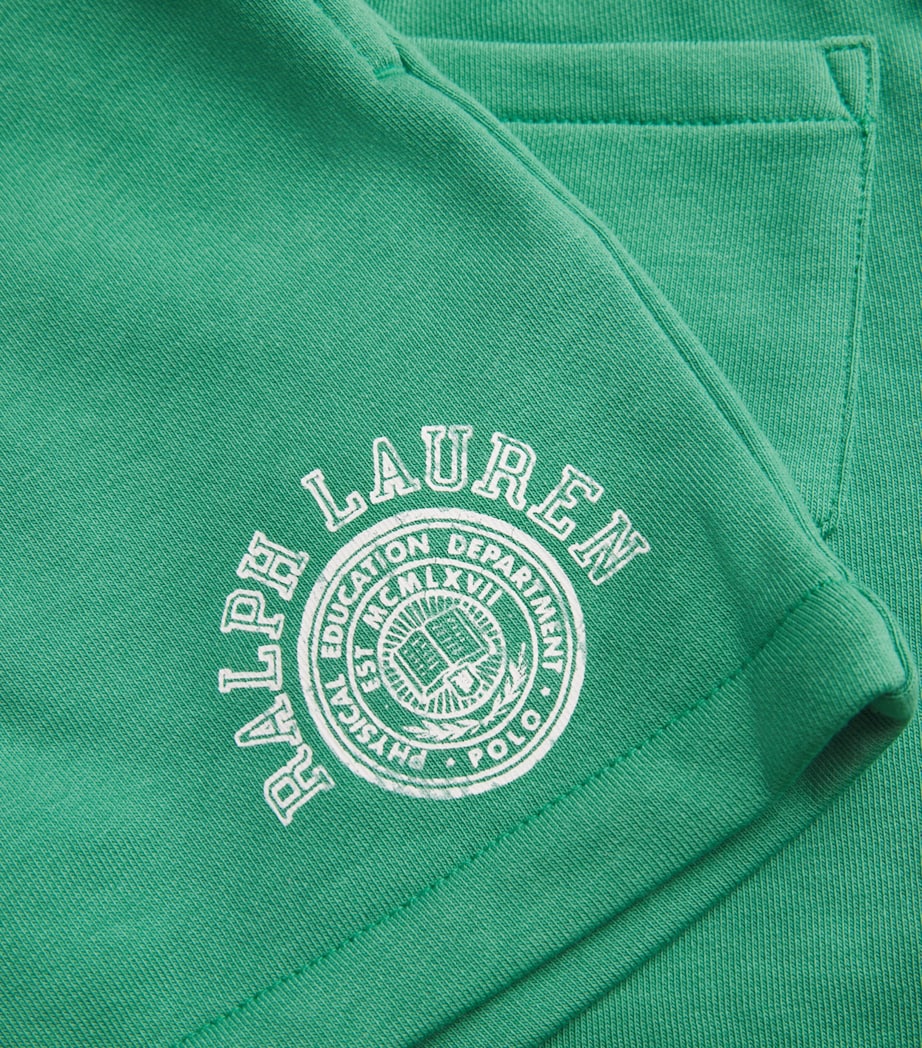 Vintage Logo Sweatshorts (2-7 Years) RAFT GREEN Image 3