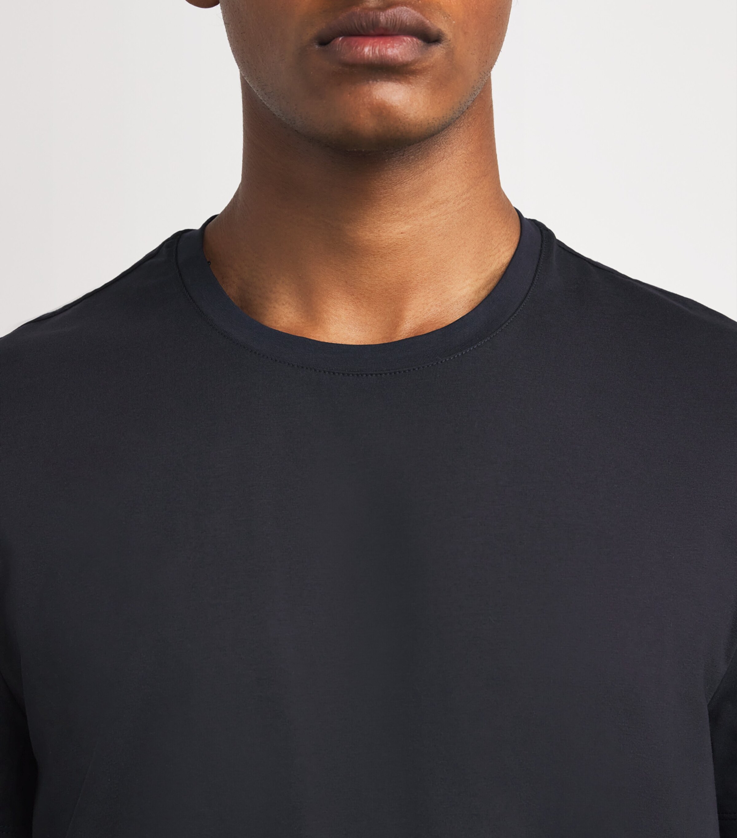 7 For All Mankind Mens Luxe Performance T-Shirt Navy Image 6