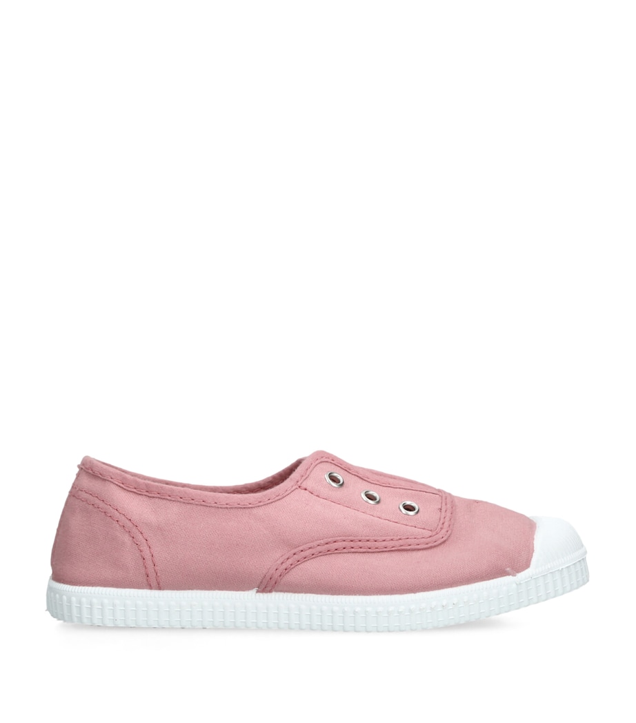 Organic Canvas Darcie Sneakers PINK Image 1