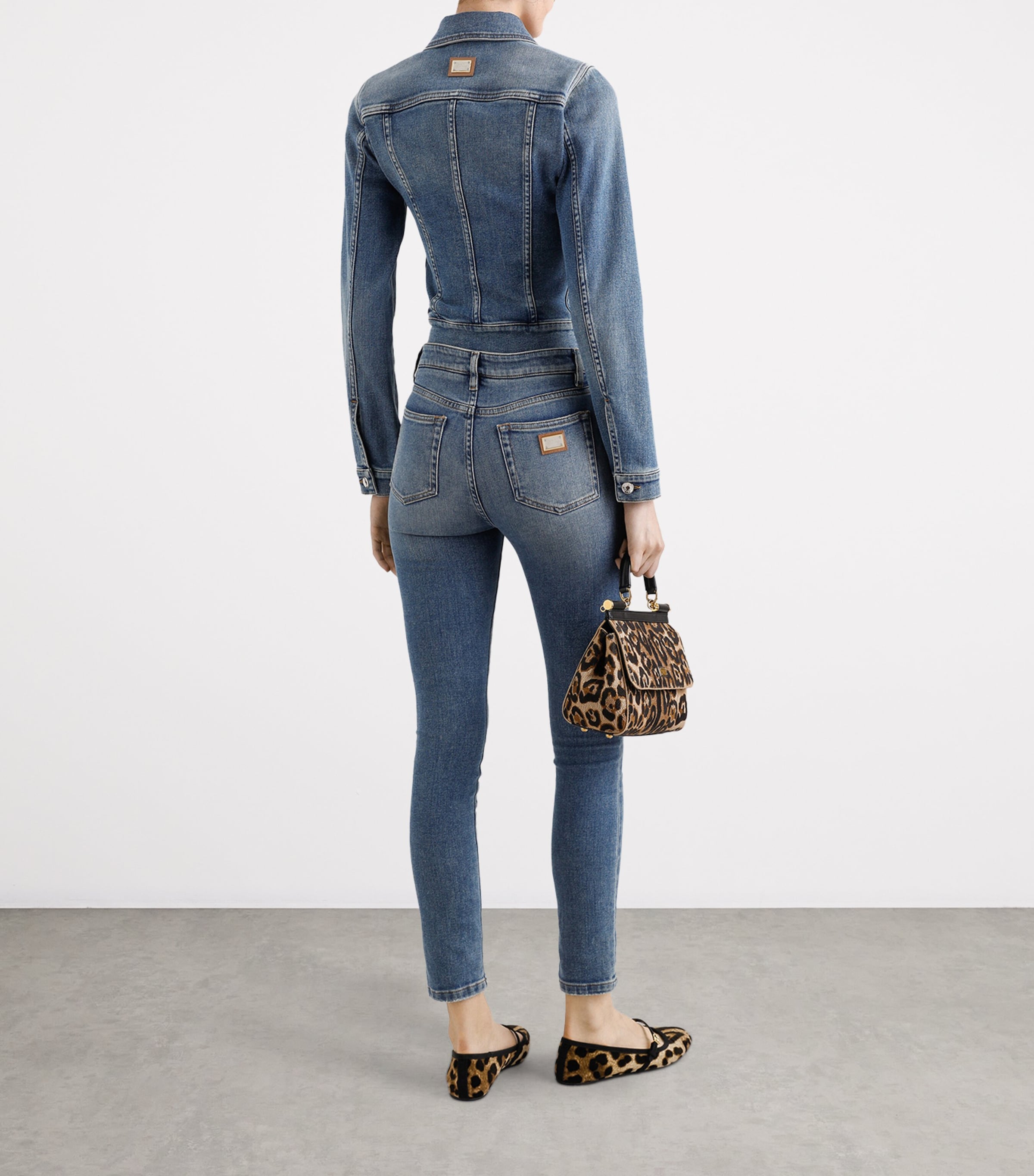 High-Waist Skinny Jeans S9001-COMBINED Image 2