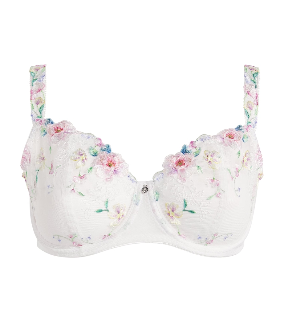 Fantasie Womens Floral Lillia Balconette Bra White (whe) Image 1