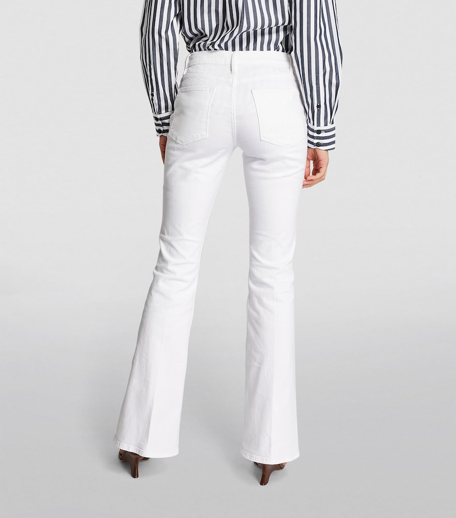 Le High Flare jeans BLANC Image 4