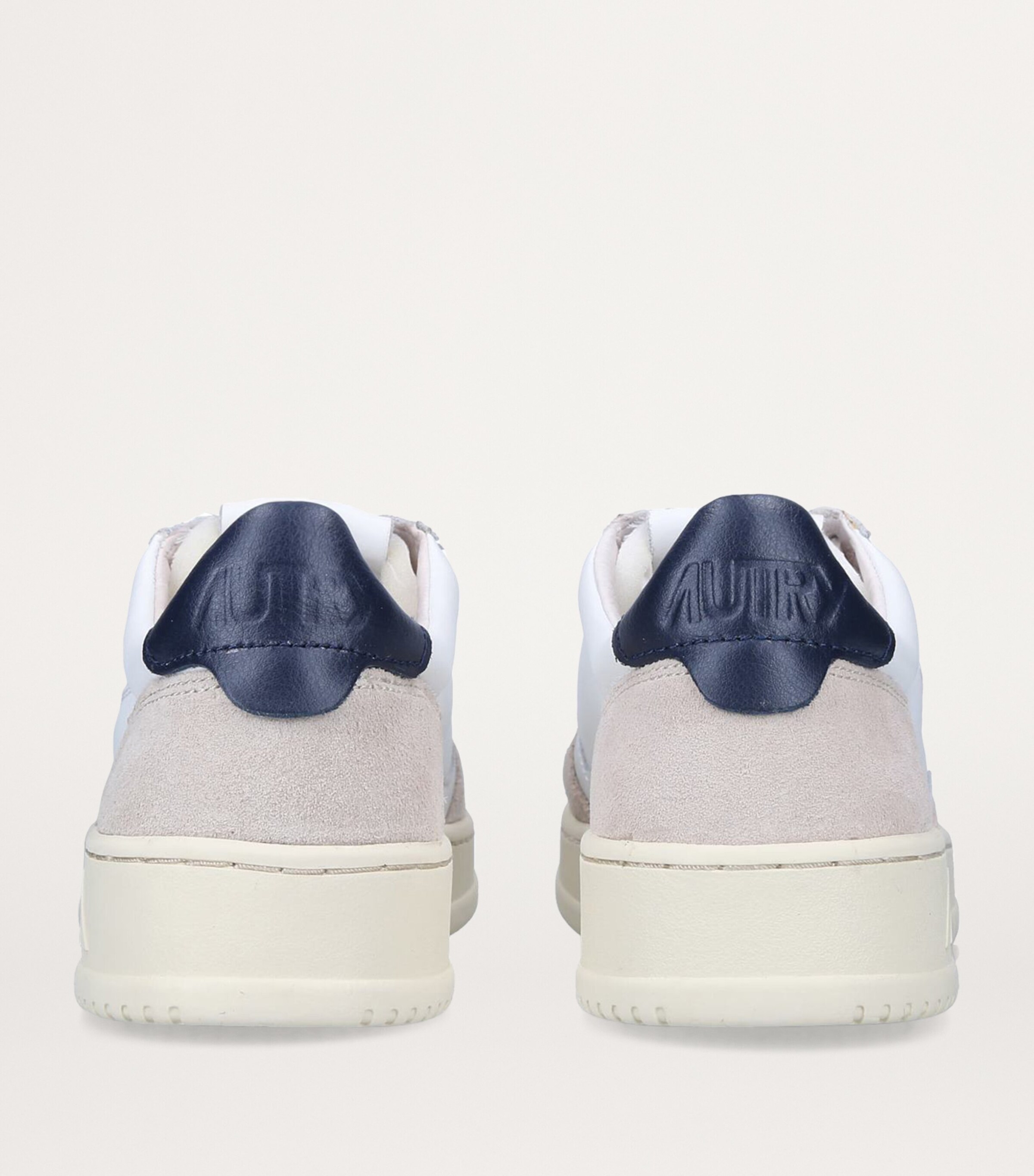 Leather Medalist Sneakers WHITE/NAVY Image 2