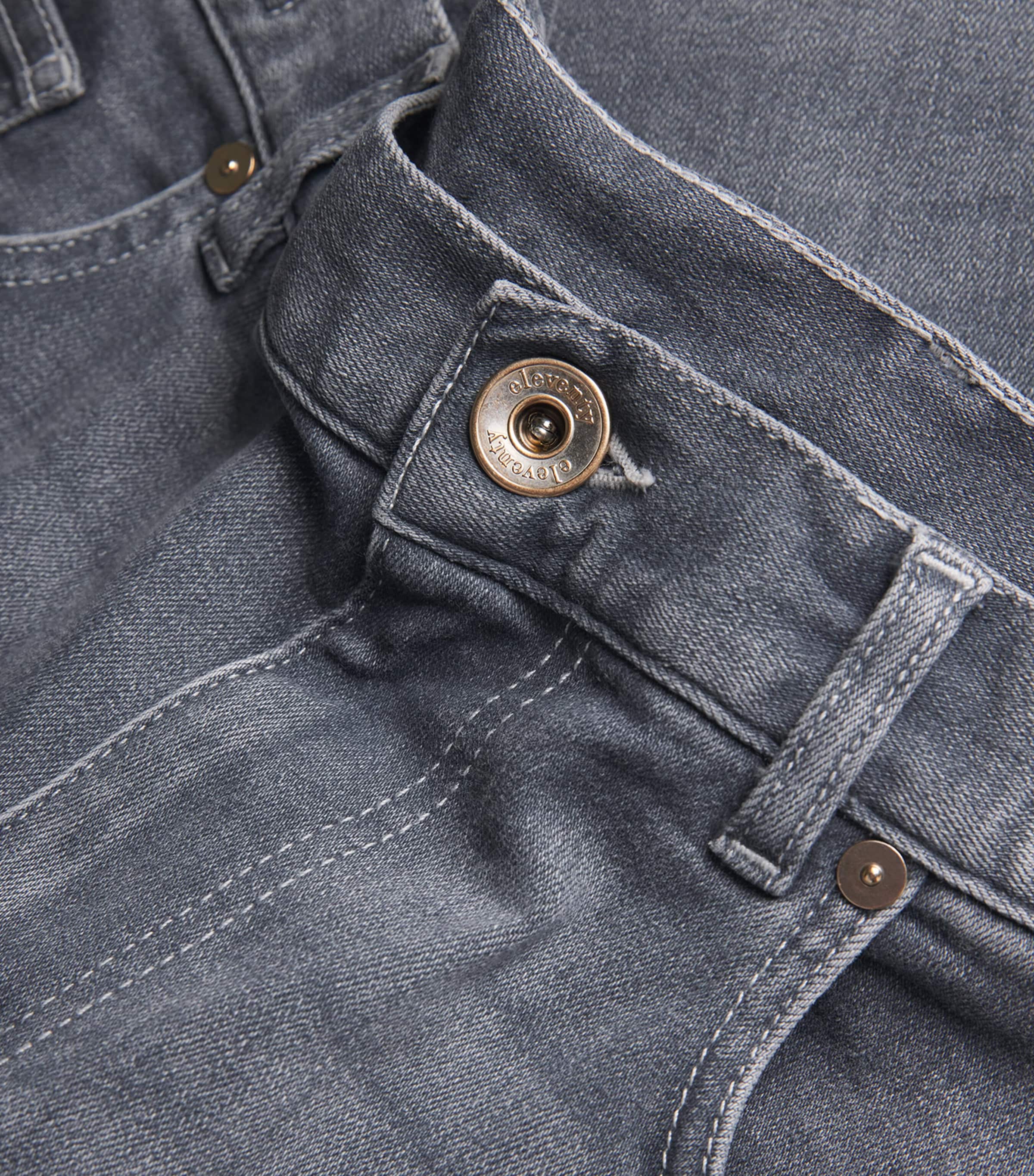 Straight Jeans GRIGIO CHIARO MELANG Image 5