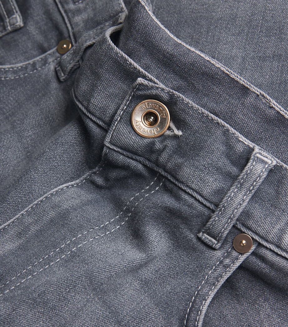 Straight Jeans GRIGIO CHIARO MELANG Image 5