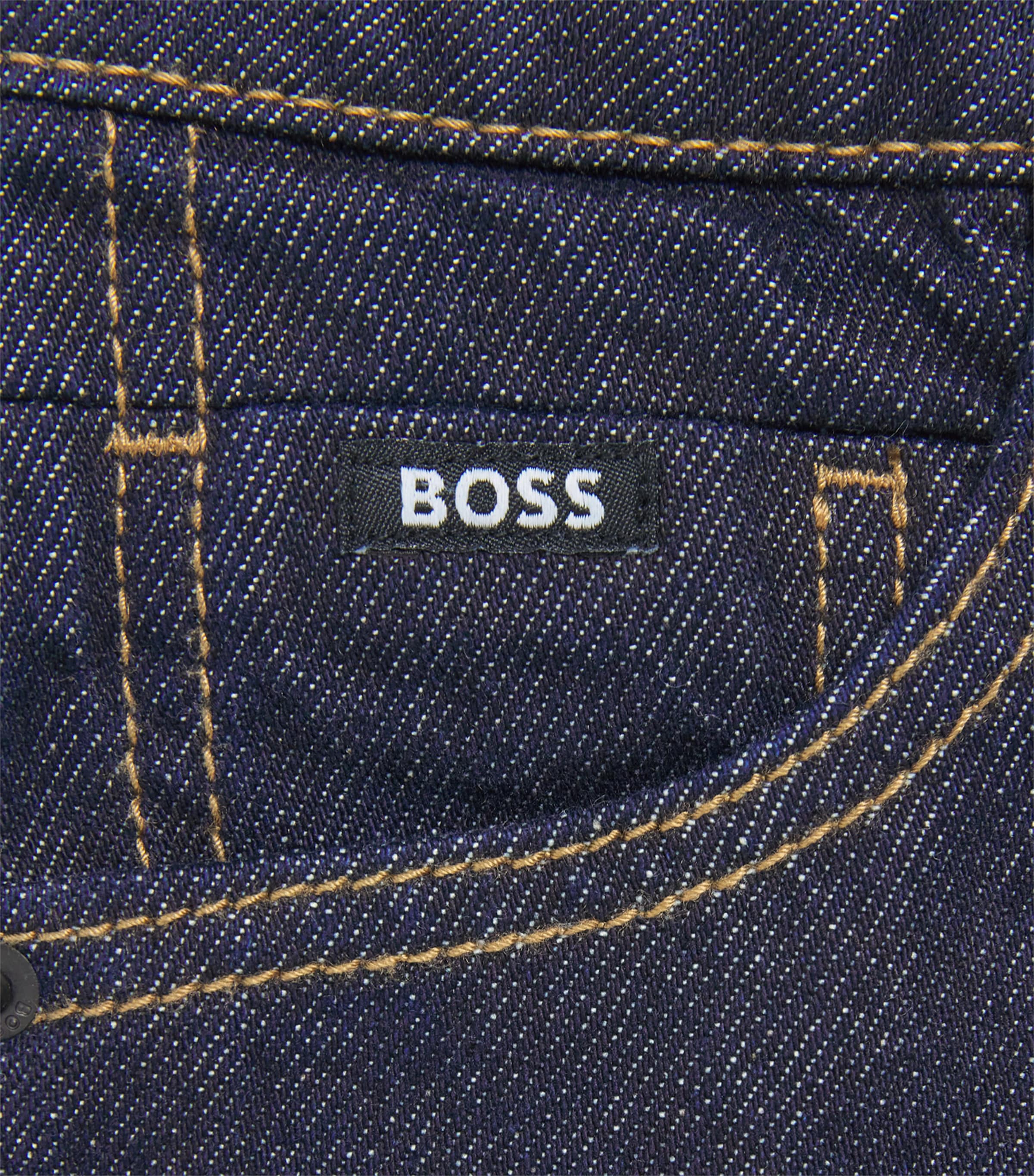 BOSS Kidswear Straight Jeans (4-16 Years) Raw Denim Image 3