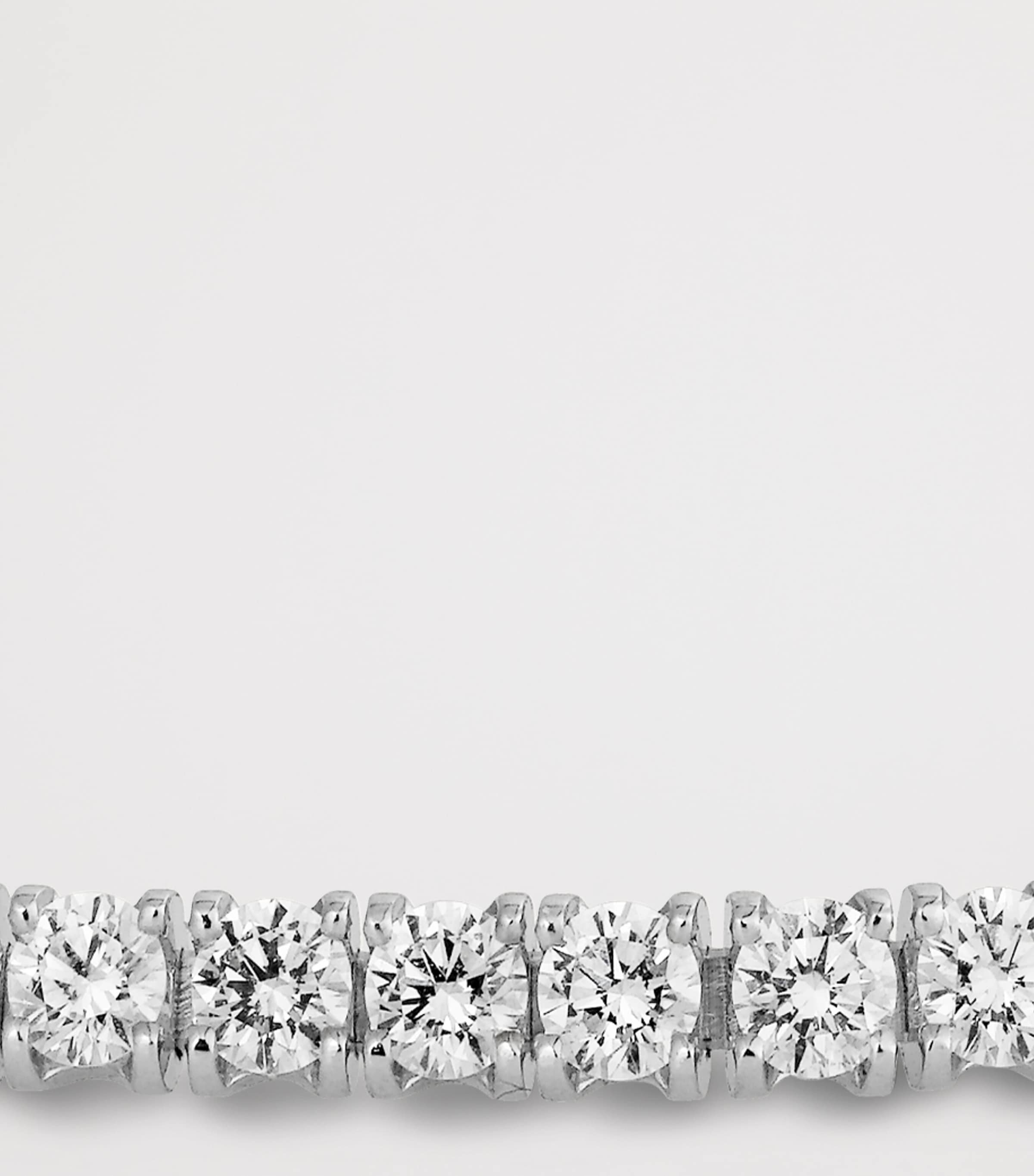 Cartier White Gold and Diamond Essential Lines Bracelet White Gold Image 4