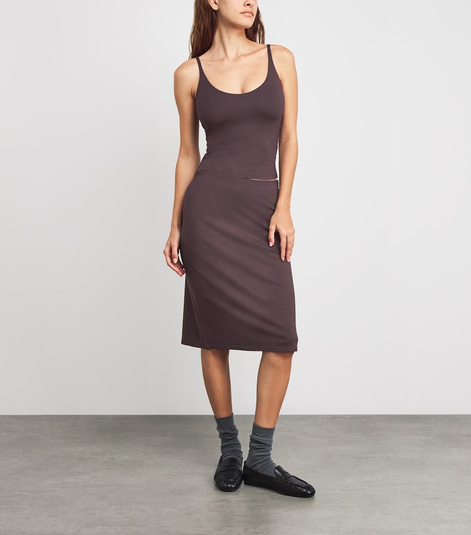 Smooth Lounge Cami Top RAISIN Image 2