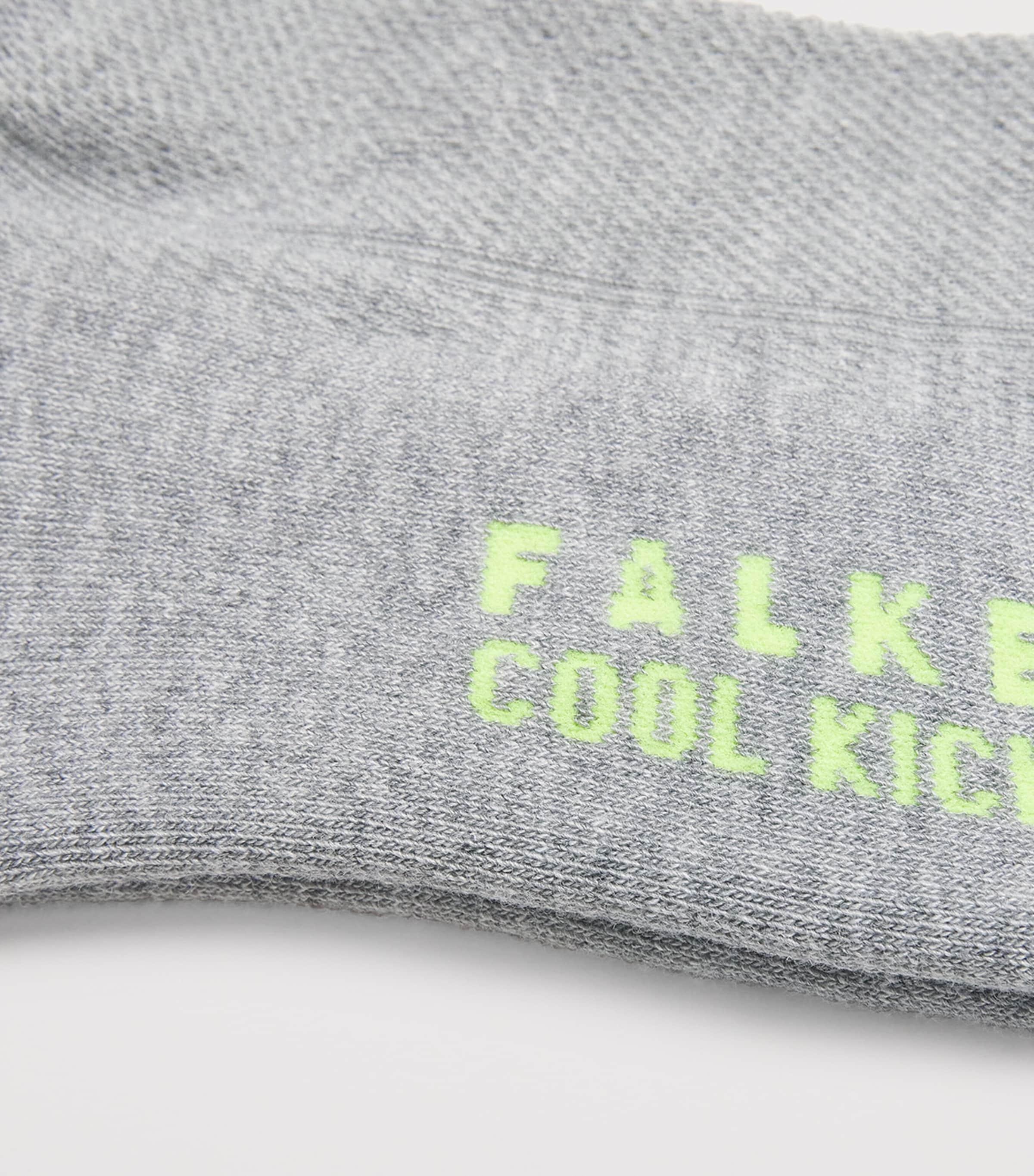 Falke Mens Cool Kick Socks Light Grey Image 2