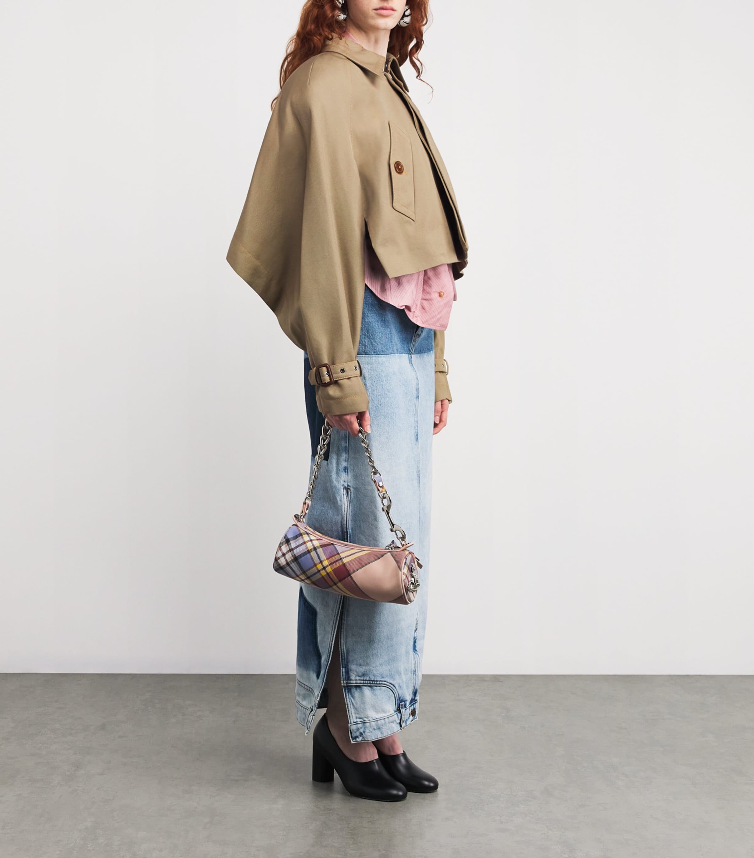 Vivienne Westwood Graziano Cut-Off Trench Coat | Harrods US