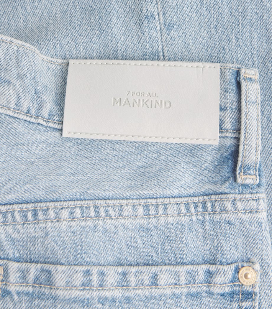 Twisted-Seam Tess High-Rise Straight Jeans U71O2 Image 5