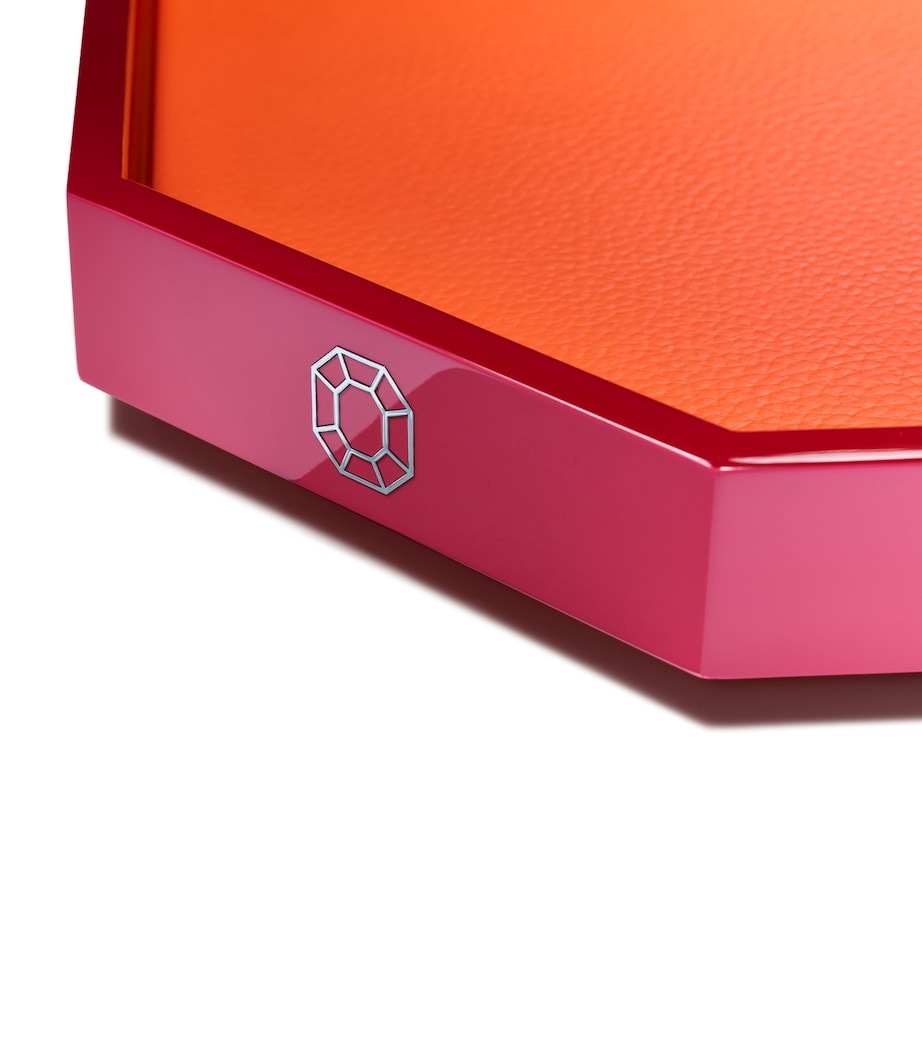 Medium Octagone Tray (46cm x 32cm) CLEAR Image 3