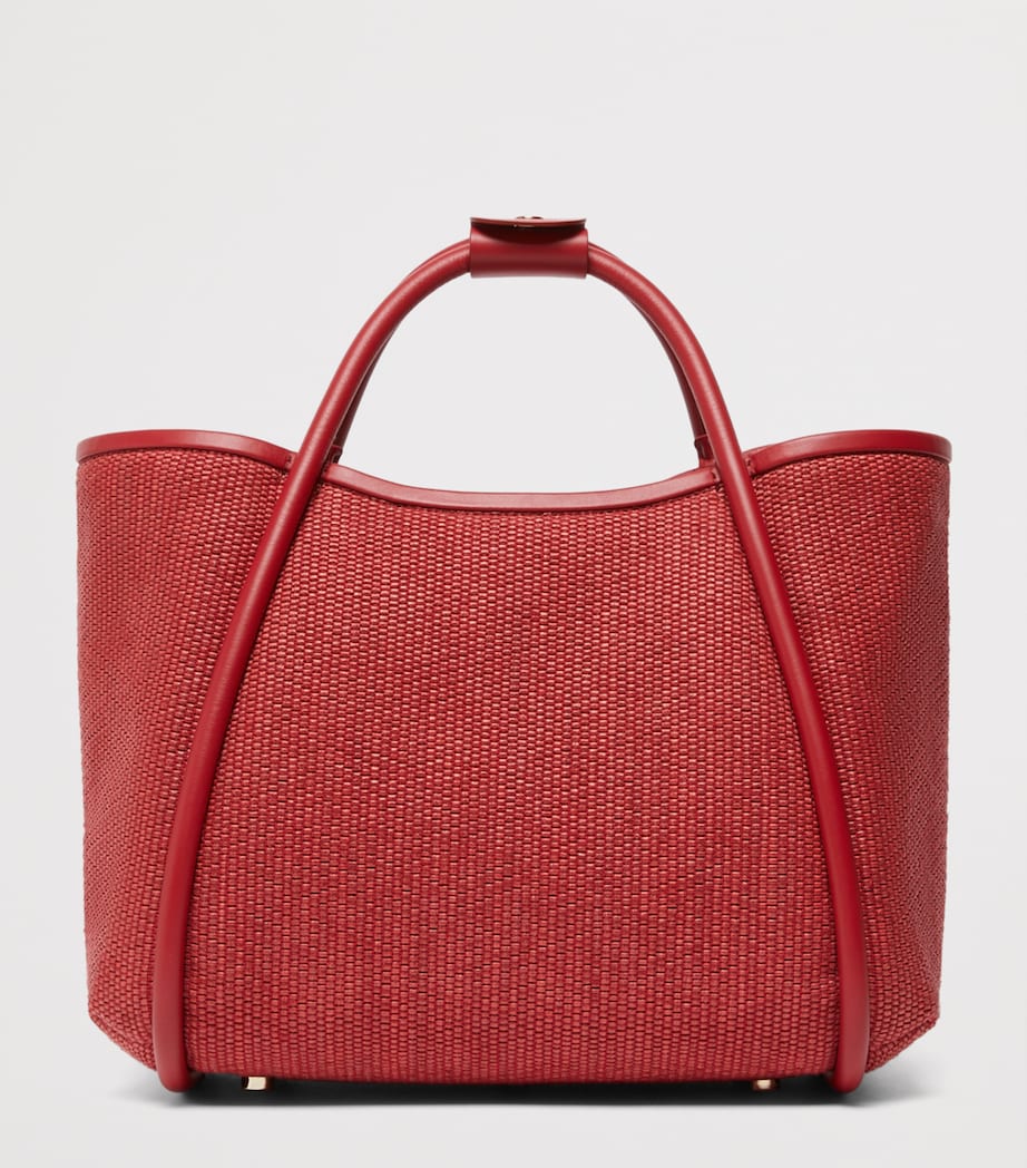 Max Mara Small Marine Top-Handle Bag Red Image 3