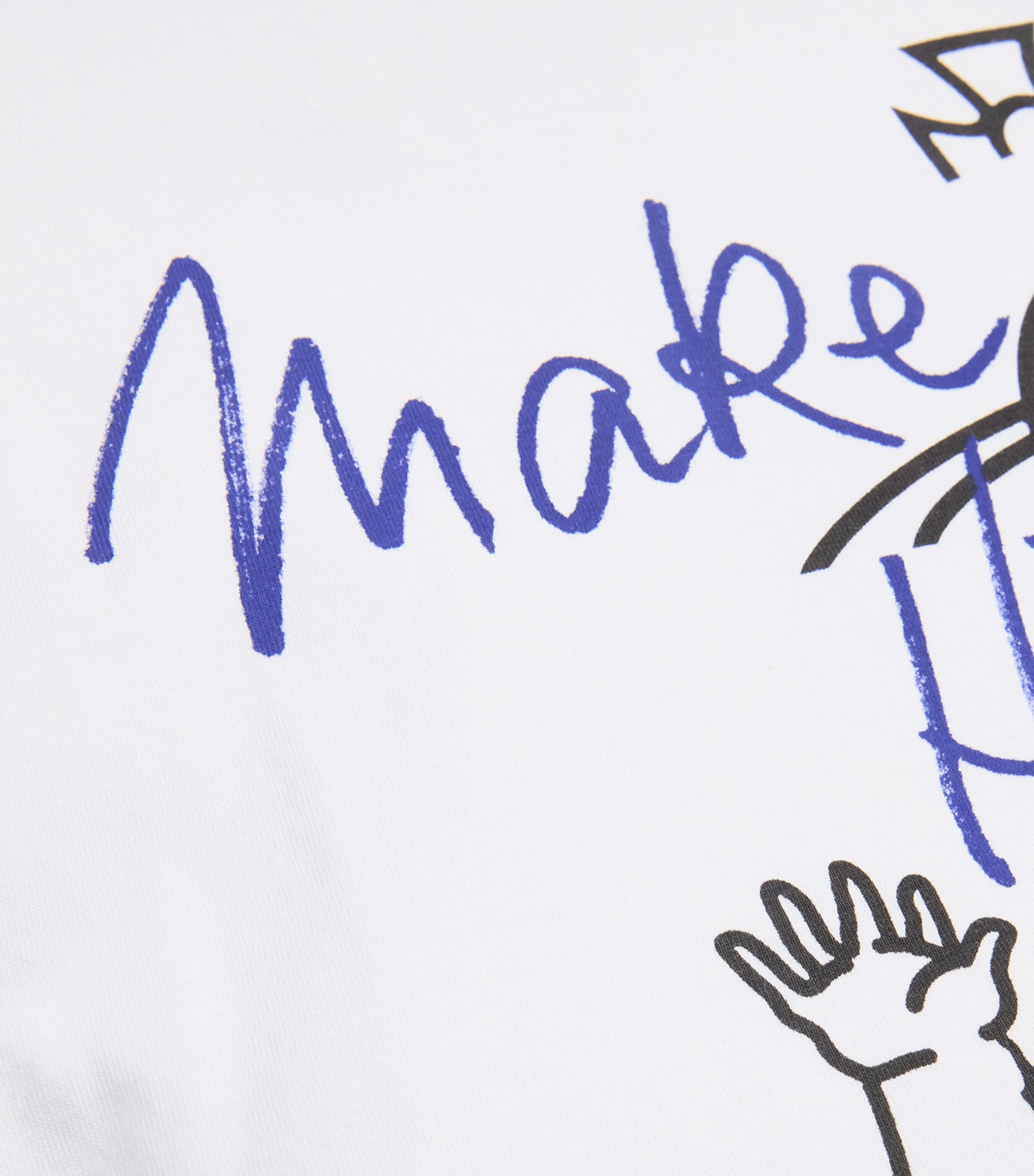 Cotton Make History T-Shirt A401 WHITE Image 5