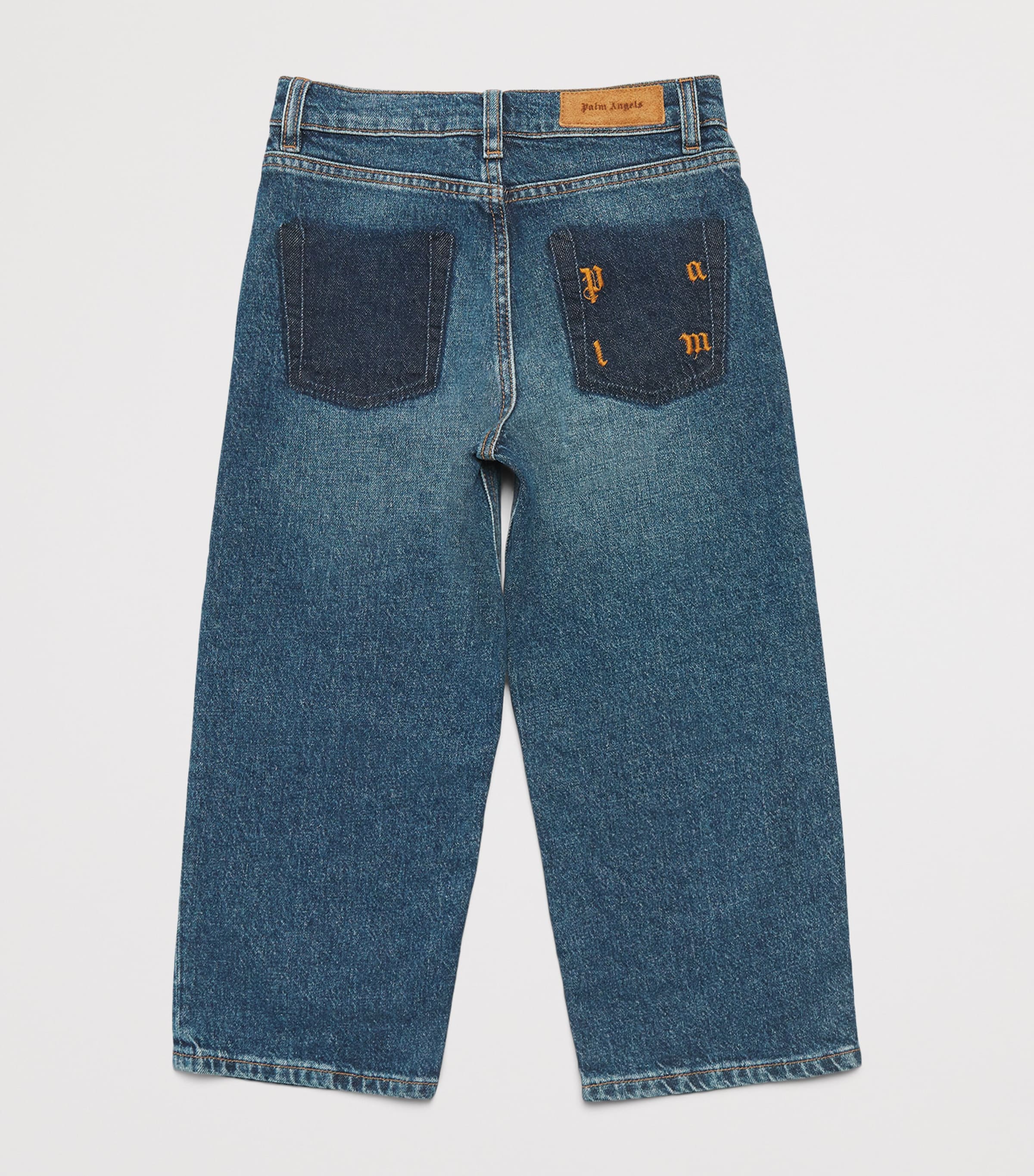 Palm Angels Kids Slim Jeans (4-12+ Years) Den Blu/blue Den Image 2