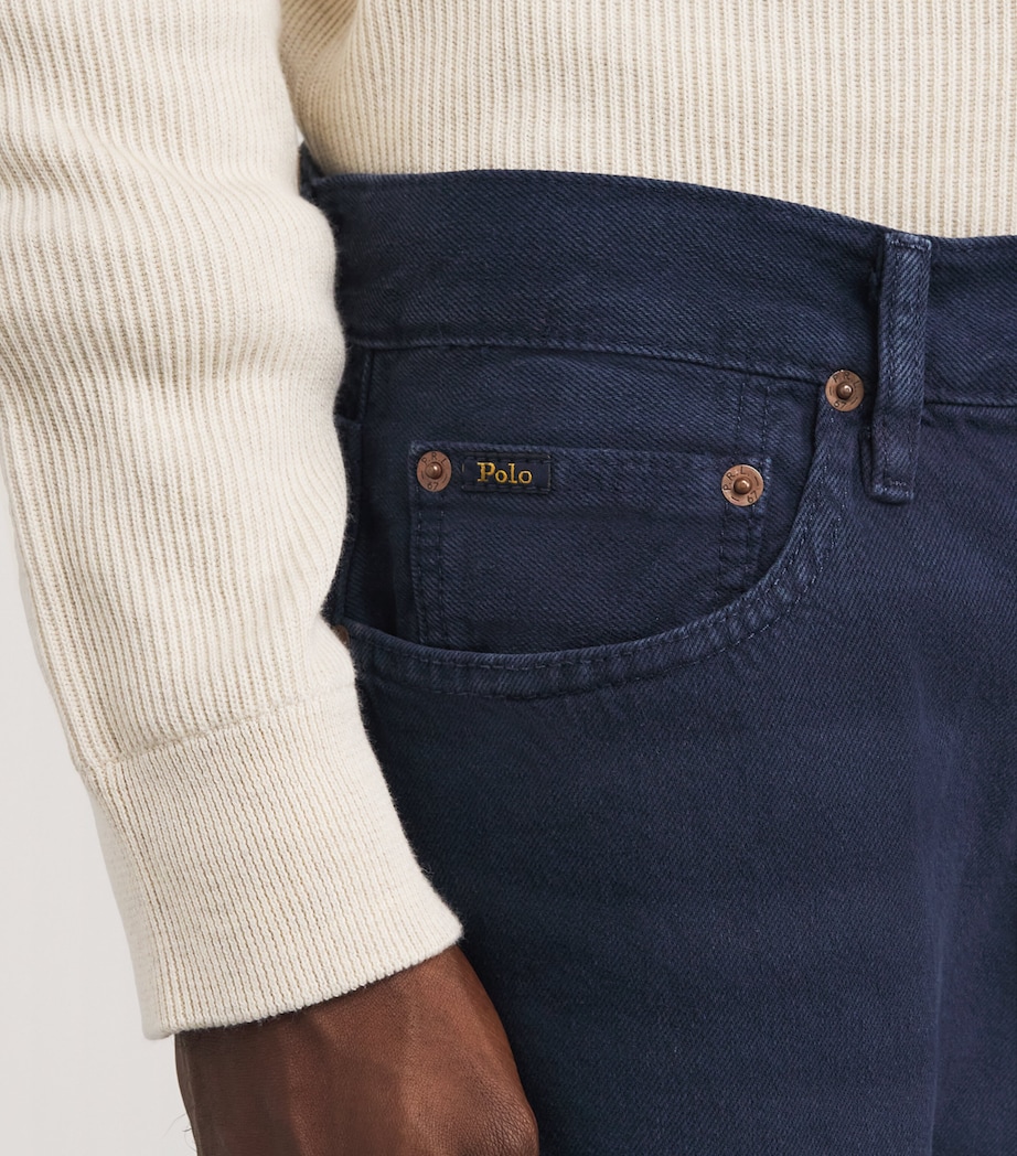 Hampton Relaxed Straight Jeans NAVY Image 6