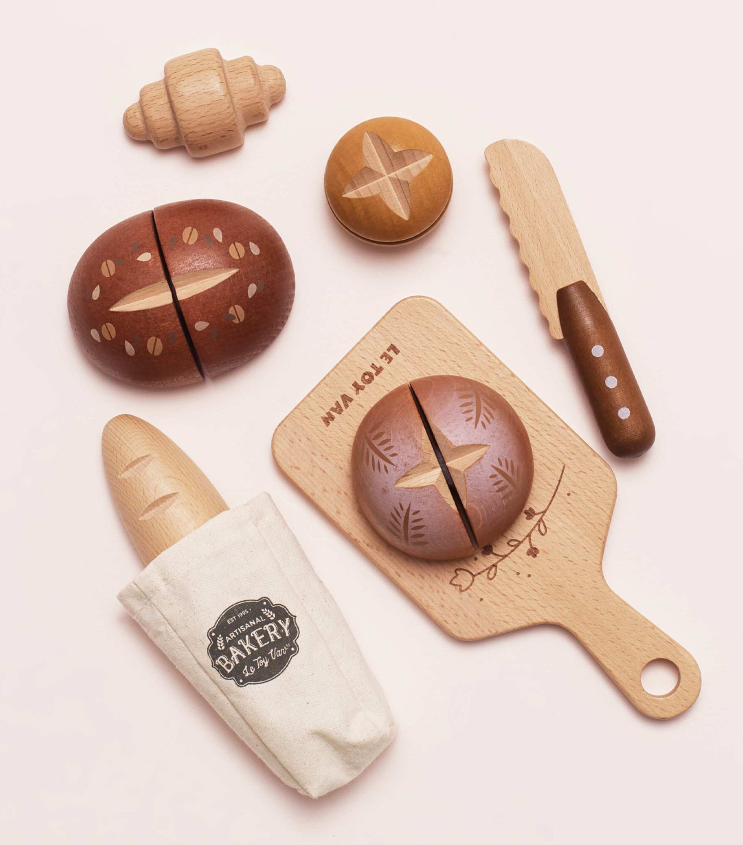 Wood Artisan Bread Set MULTI Image 3