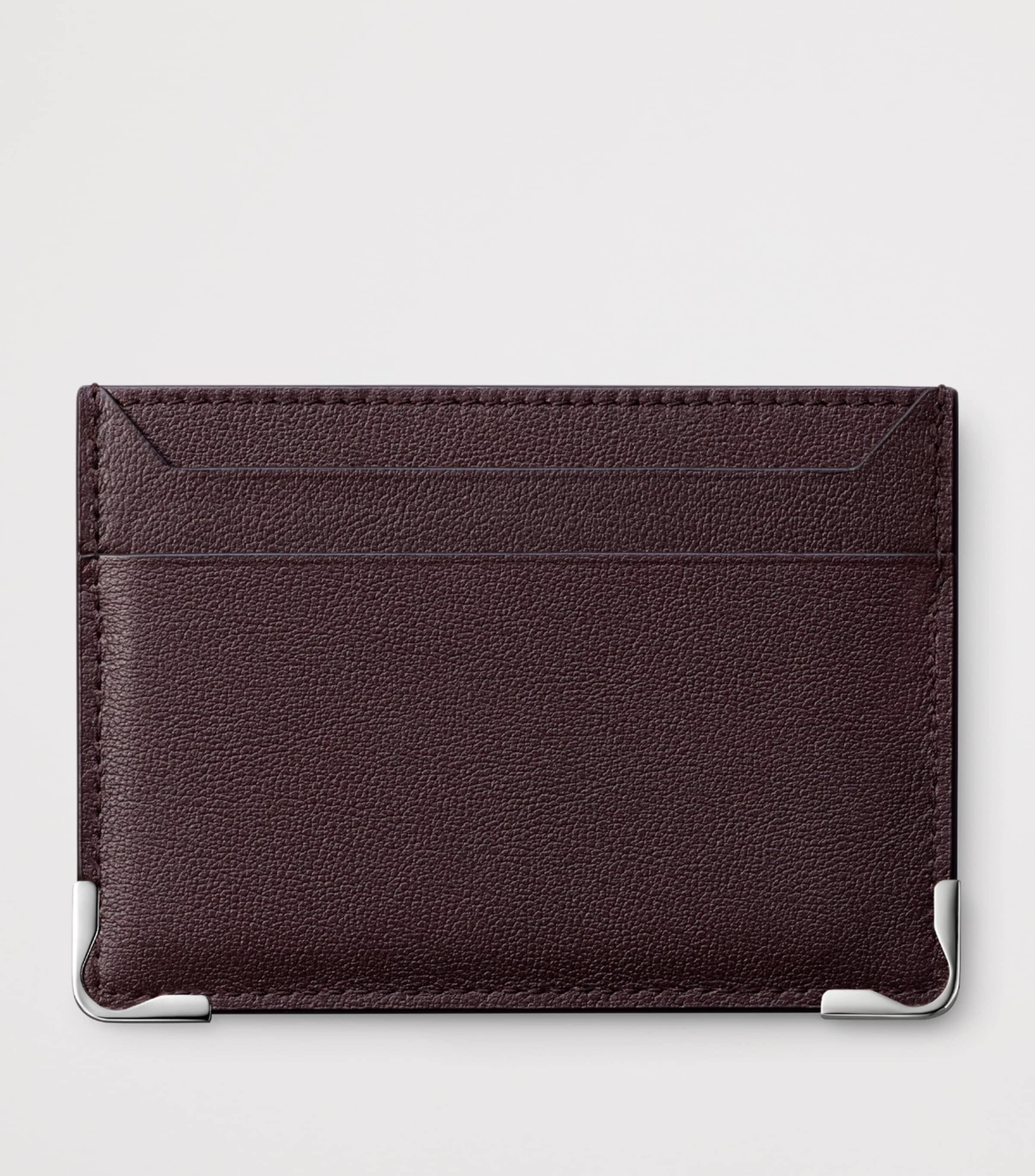 Cartier Leather Must de Cartier Double Card Holder Ebony Image 3
