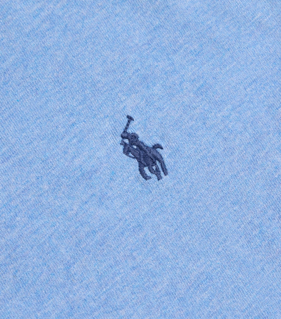 Cotton Long-Sleeve T-Shirt (7-14 Years) BLUE Image 2