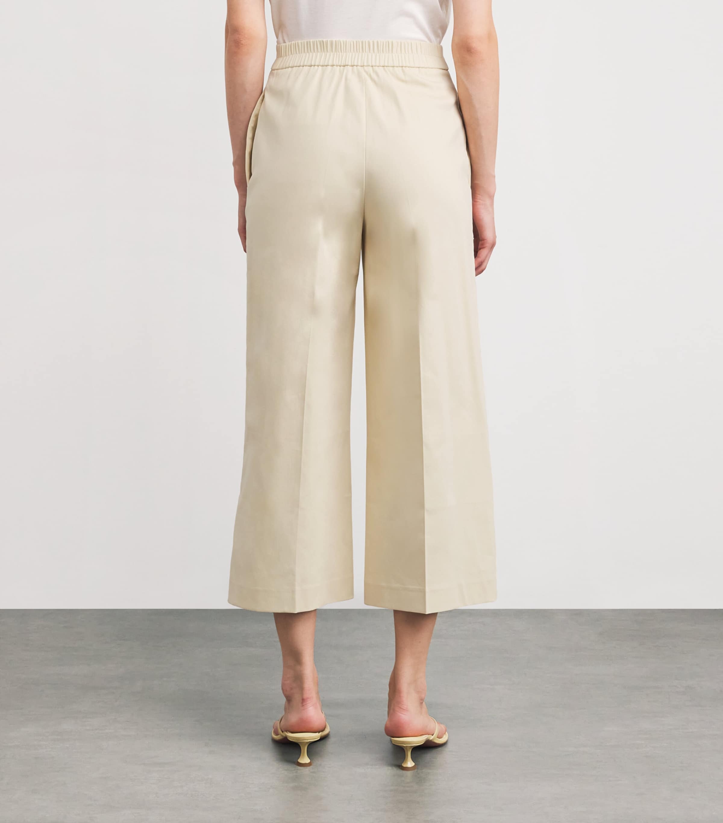 Stretch-Cotton Temple Trousers SEASHELL Image 4
