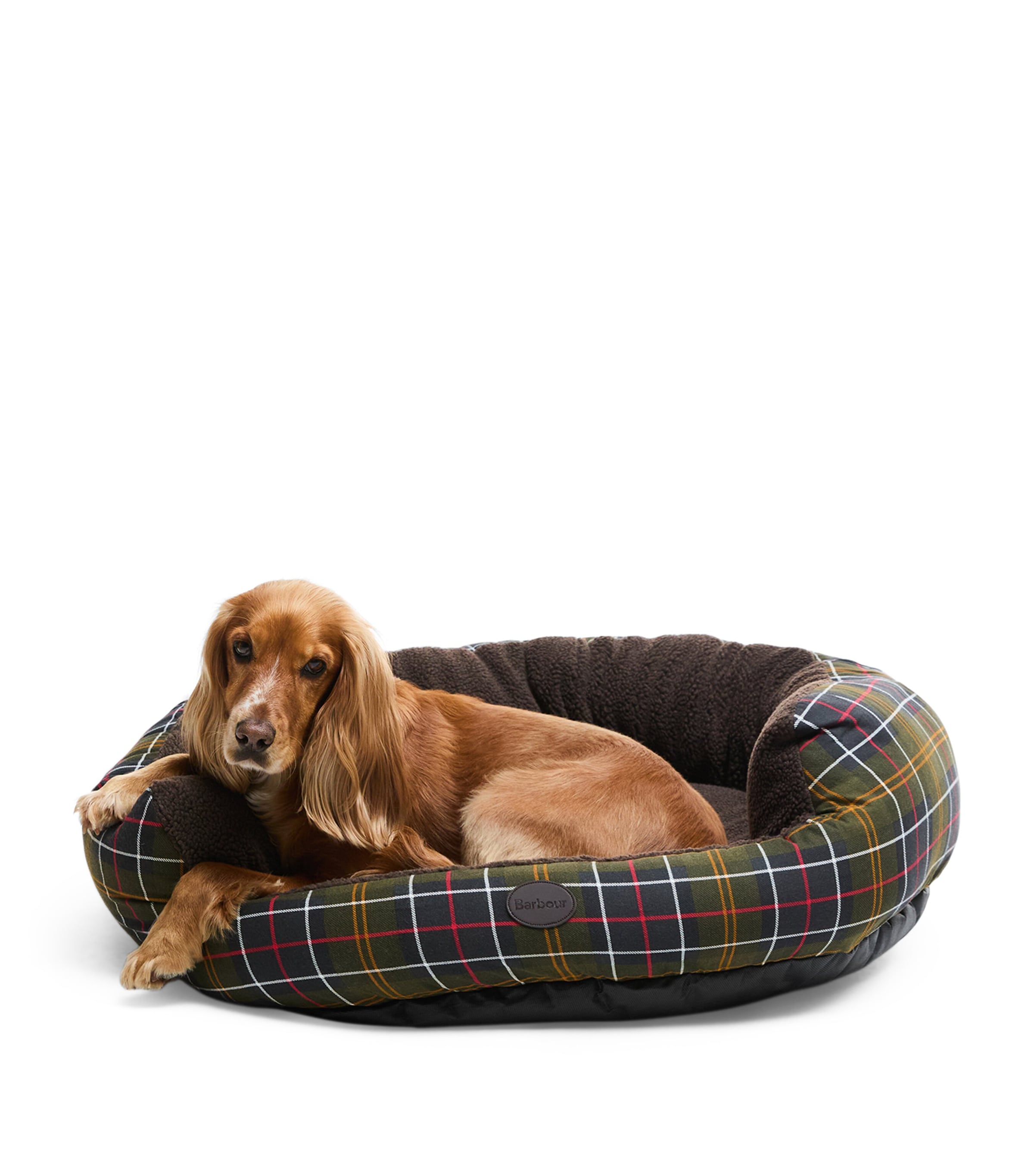 Large Tartan Snuggle Dog Bed CLASSIC TARTAN Image 2