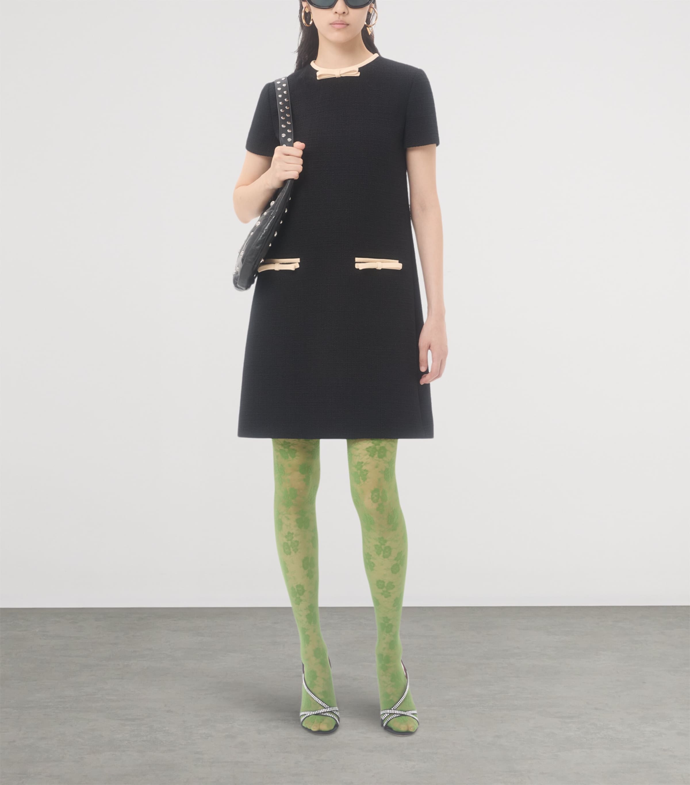 Wool-Blend Mini Dress ES9 Image 4