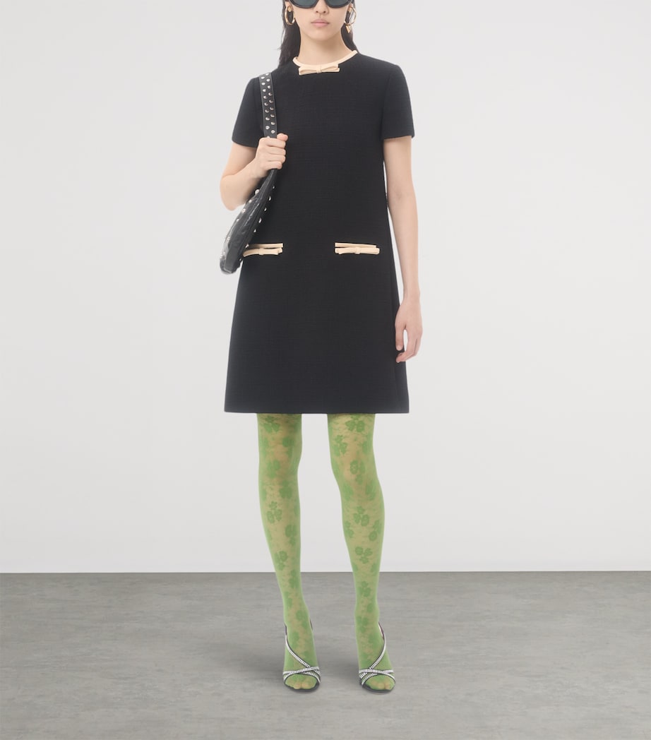 Wool-Blend Mini Dress ES9 Image 4