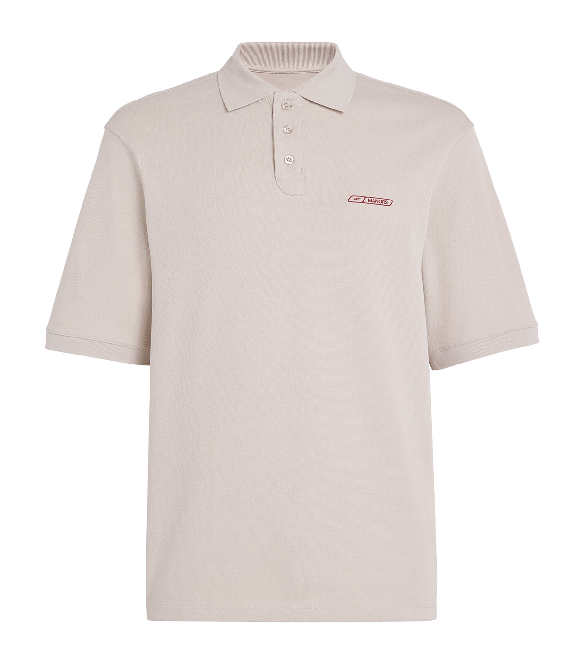 x Reebok Cotton Polo Shirt BEIGE Image 1