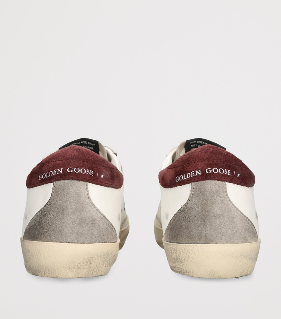 Leather Super-Star Sneakers WHITE/RED Image 2