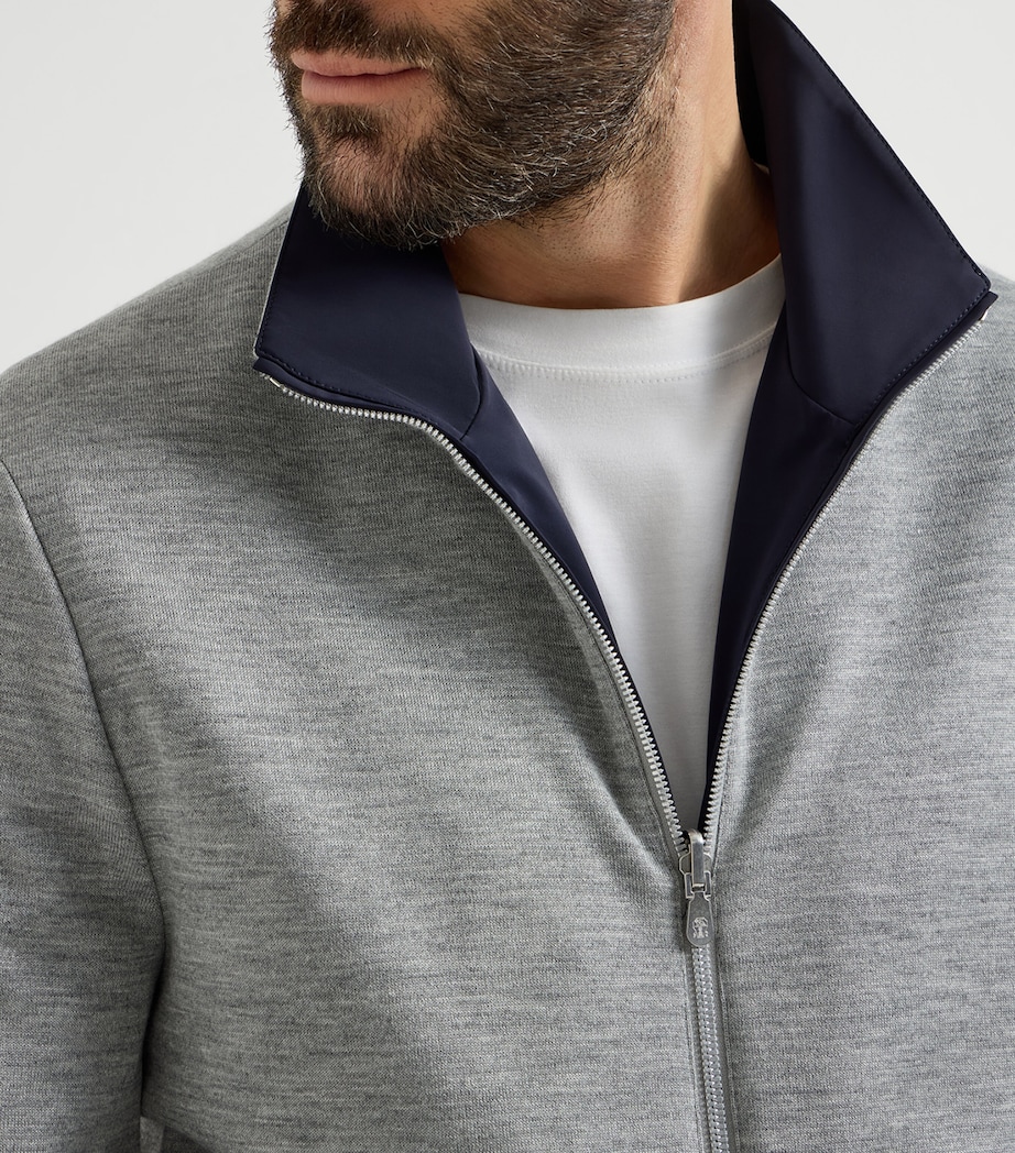 Reversible Logo Jacket CKM43 Image 6