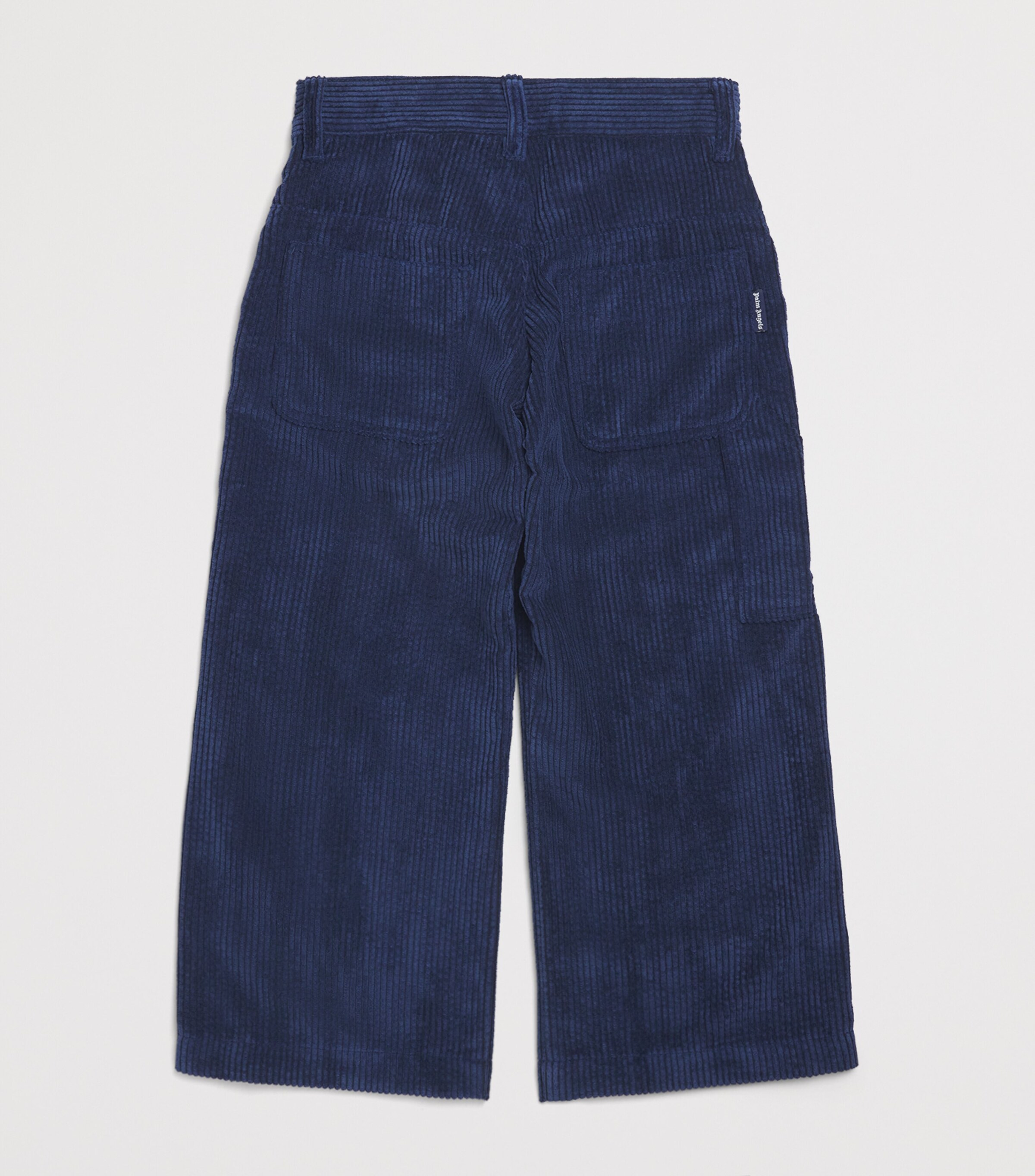 Corduroy Trousers (4-12+ Years) 4603NAVY BLUE-OFFW Image 2