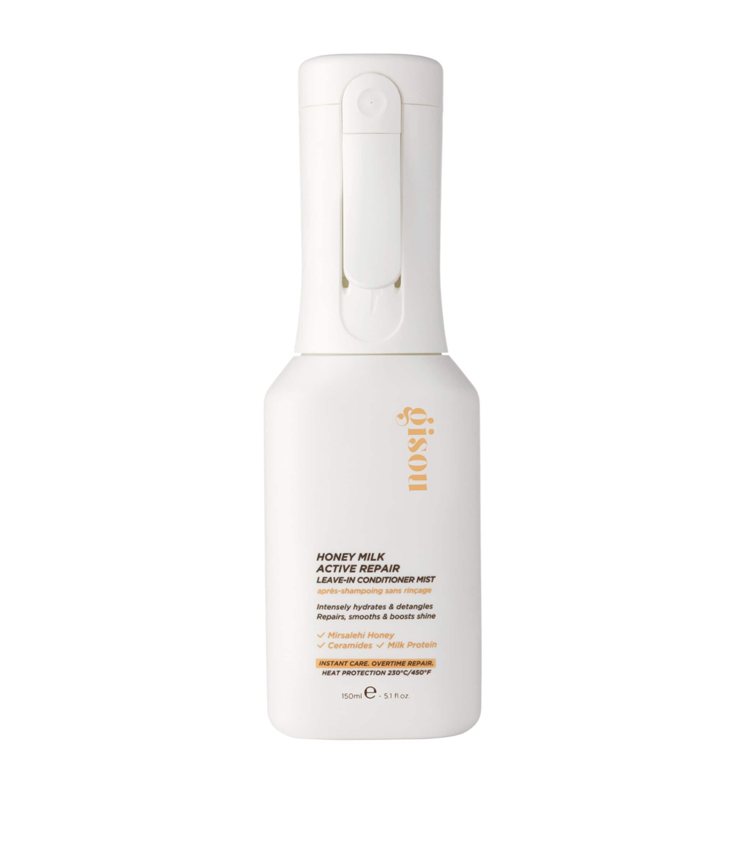 Gisou Honey Milk Active Repair Leave-In Conditioner Mist (150ml) Image 1
