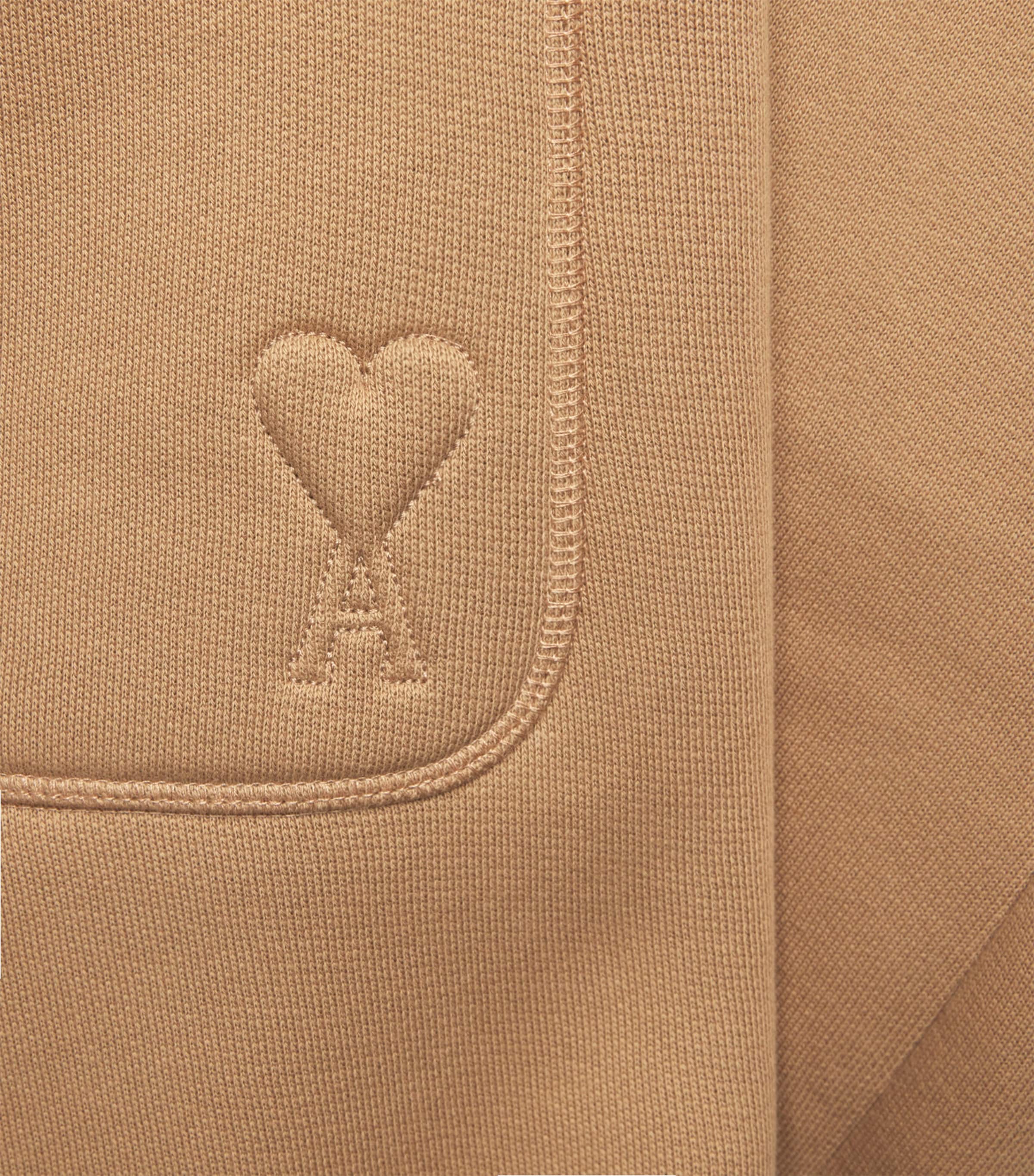 Ami de Coeur Wide-Leg Sweatpants 280 - CAMEL Image 5