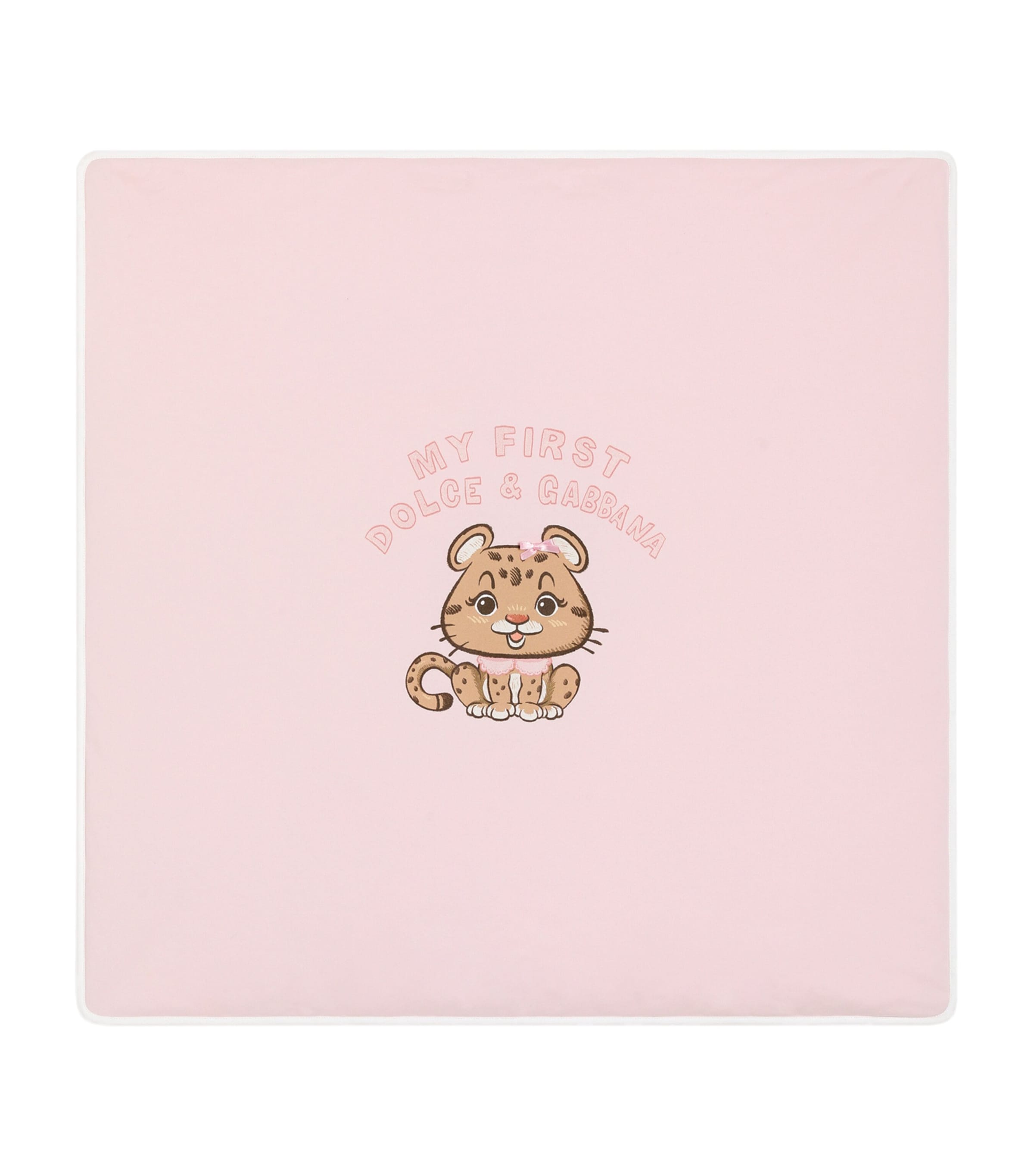Dolce&Gabbana Kids Padded Logo Blanket Comb Image 1