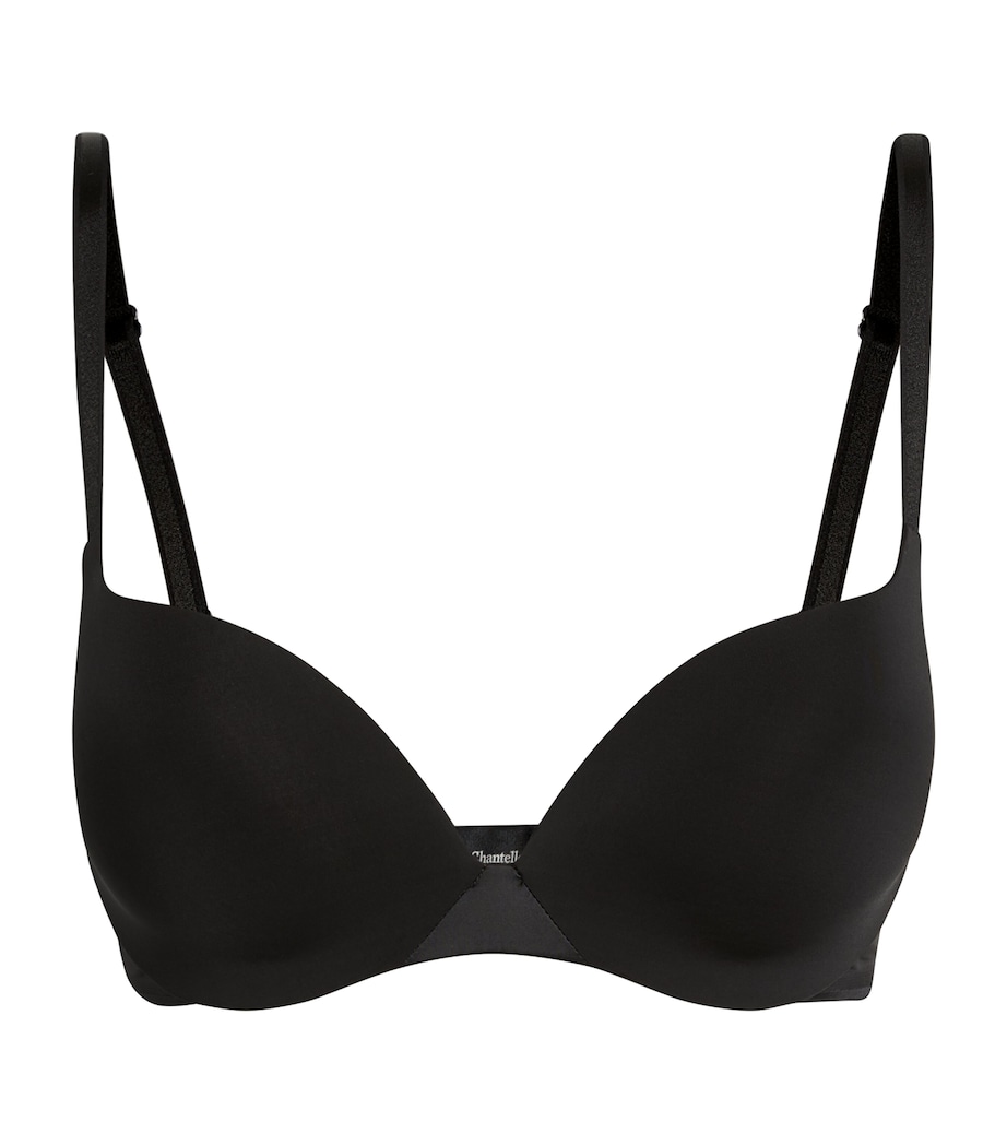 Seamless Push-Up Bra BLACK Image 1