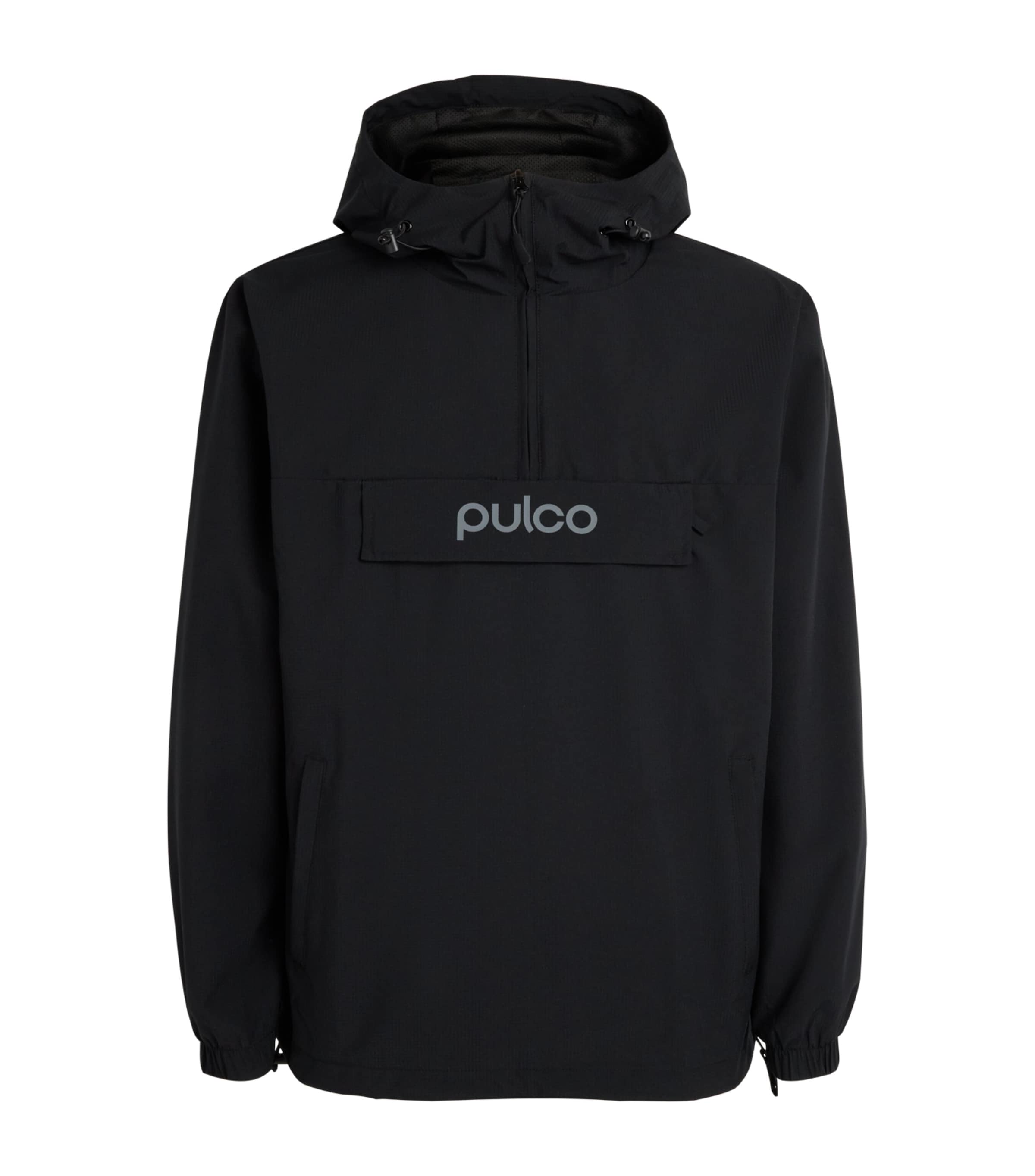 Pulco Studios Mens Water-Resistant Coaches Jacket Black Image 1