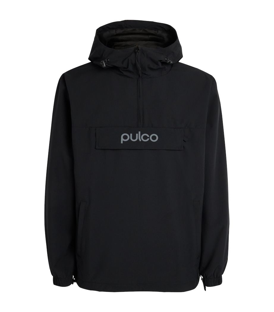 Pulco Studios Mens Water-Resistant Coaches Jacket Black Image 1