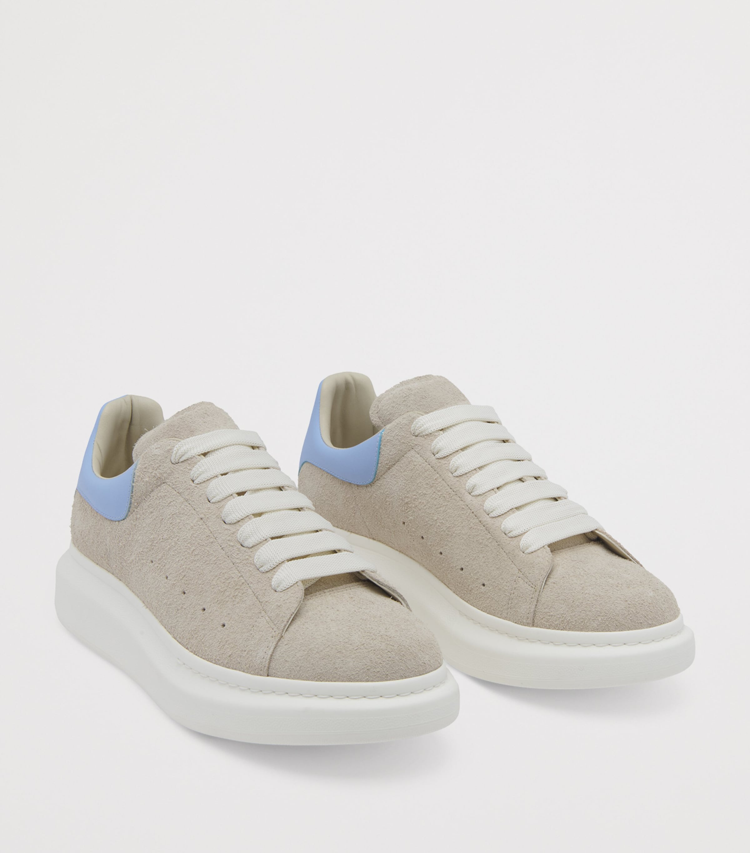 McQueen Suede Oversized Sneakers Image 4