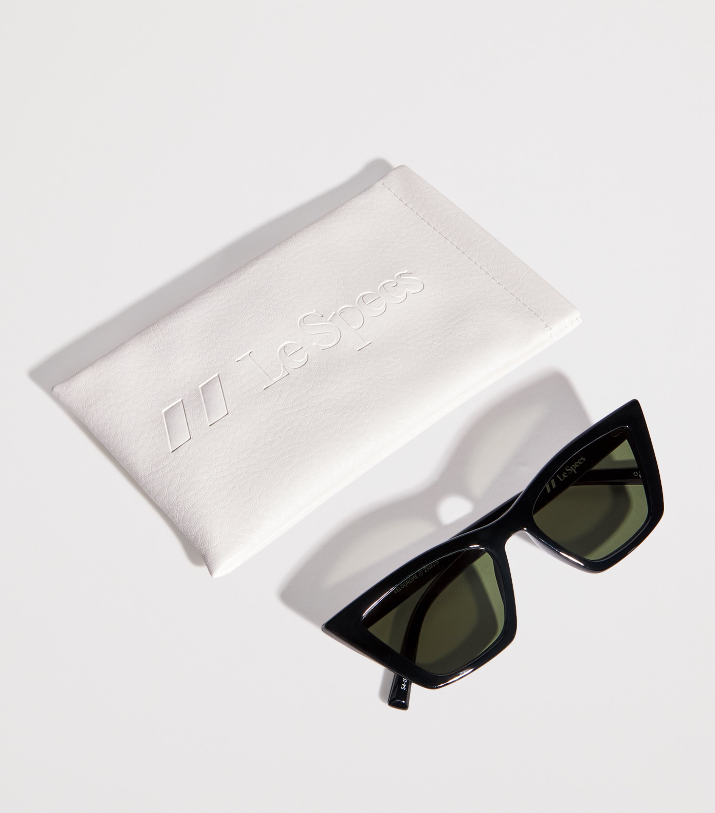 Cat Eye Velodrome Sunglasses BLACK KHAKI Image 4