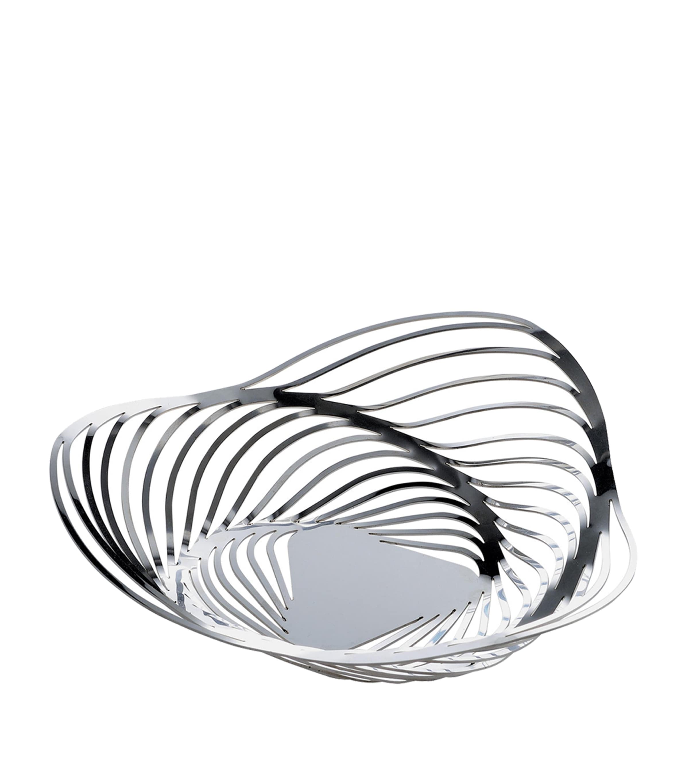 Alessi Trinity Basket In Metallic