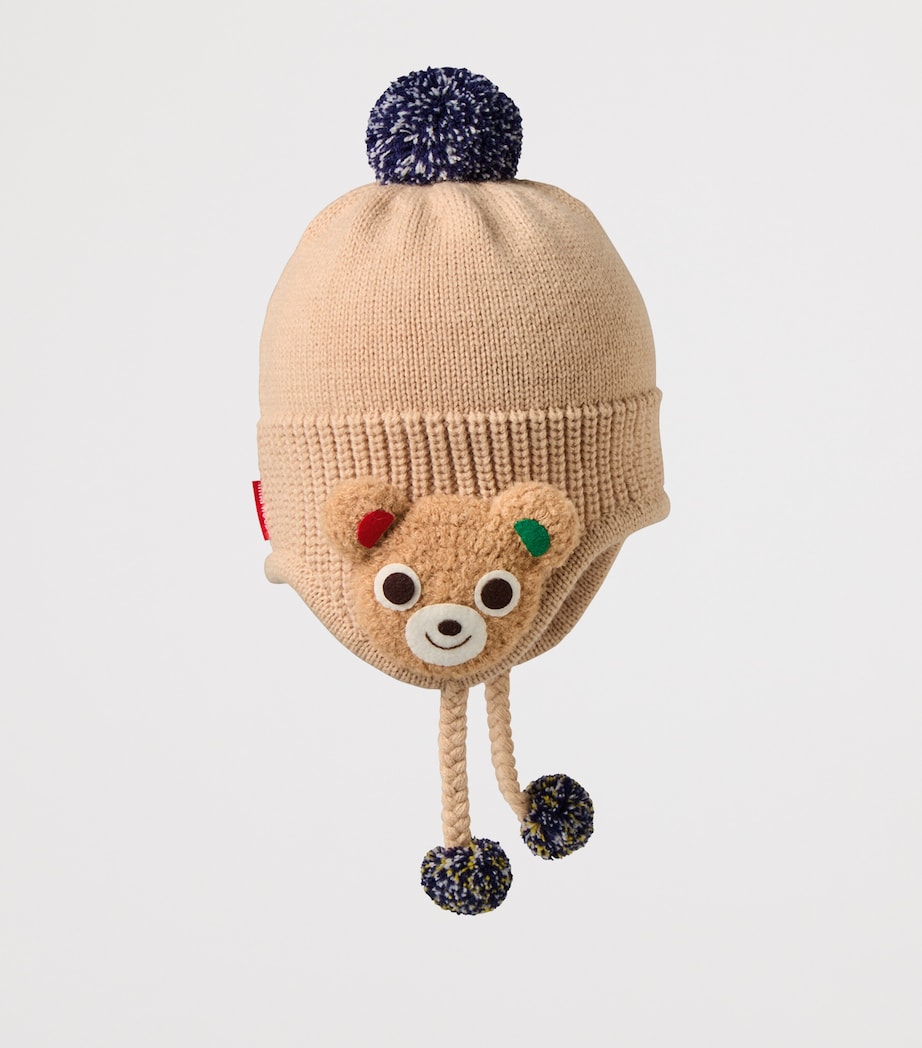 Miki House Knitted Bear Hat Image 2