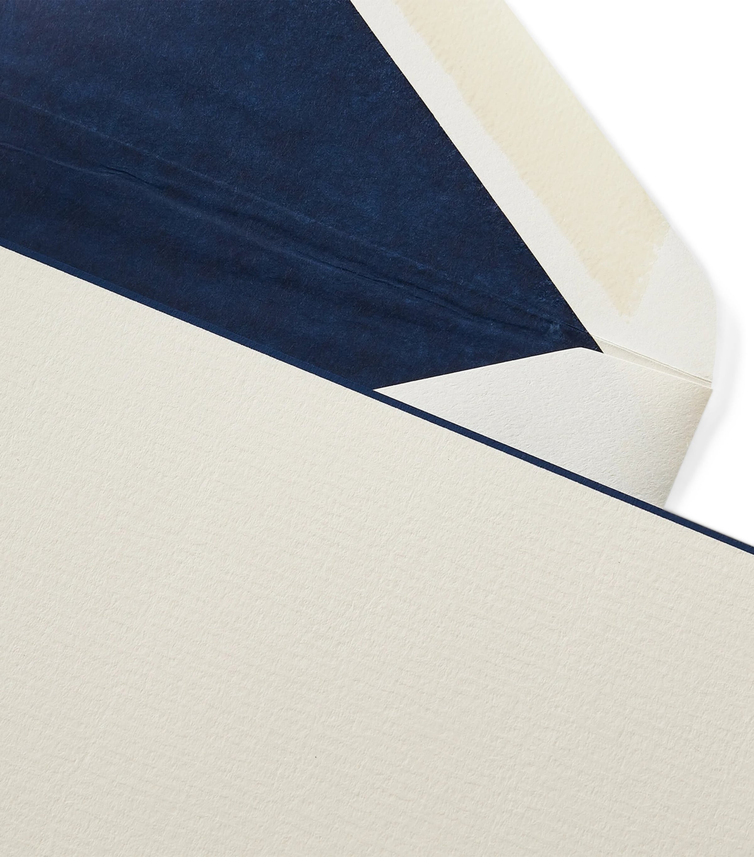 Smythson Bordered Correspondence Cards (Set of 10) Blue Image 2