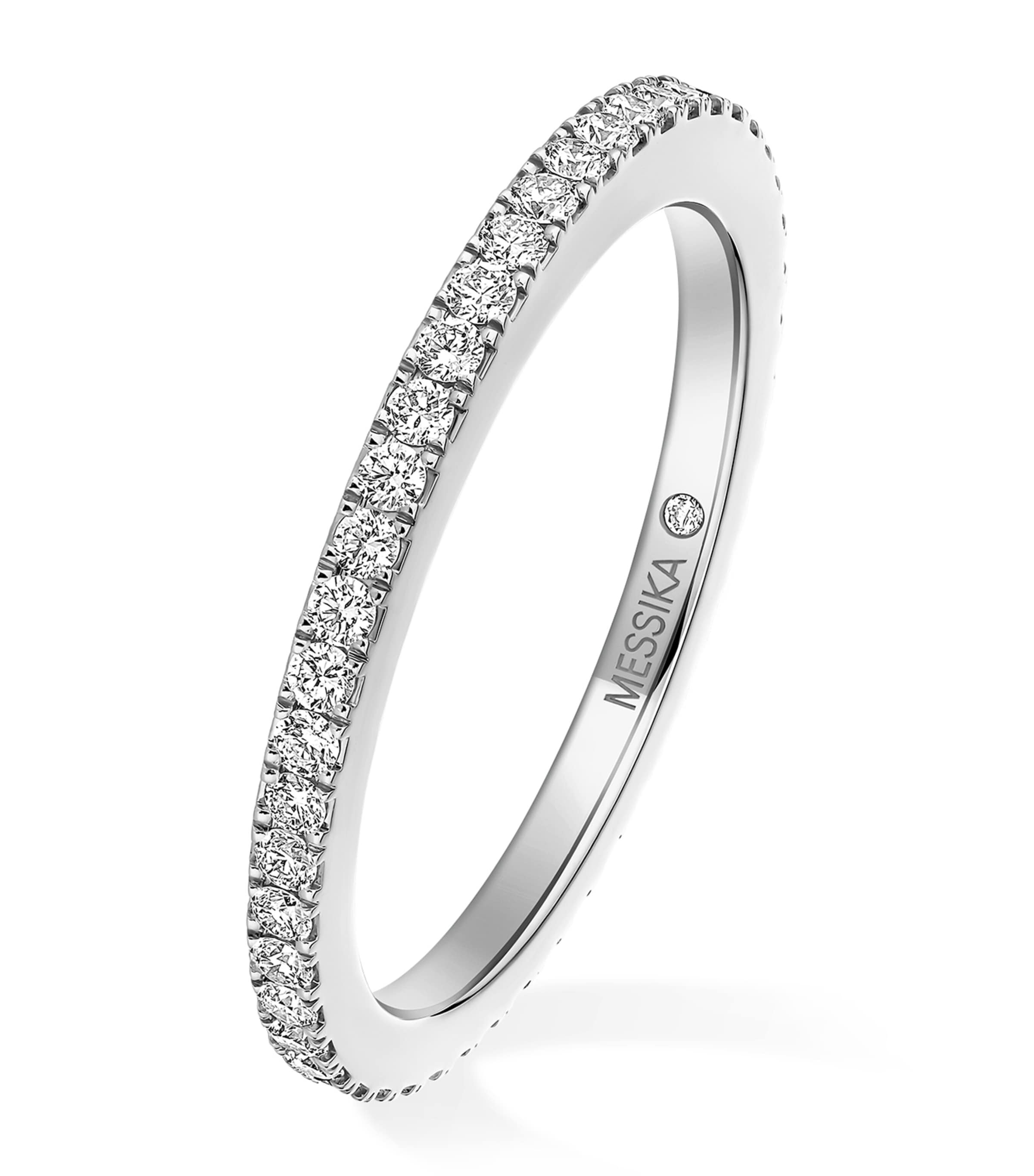 Messika Joy White Gold and Diamond Wedding Ring (0.40ct) White Gold Image 1